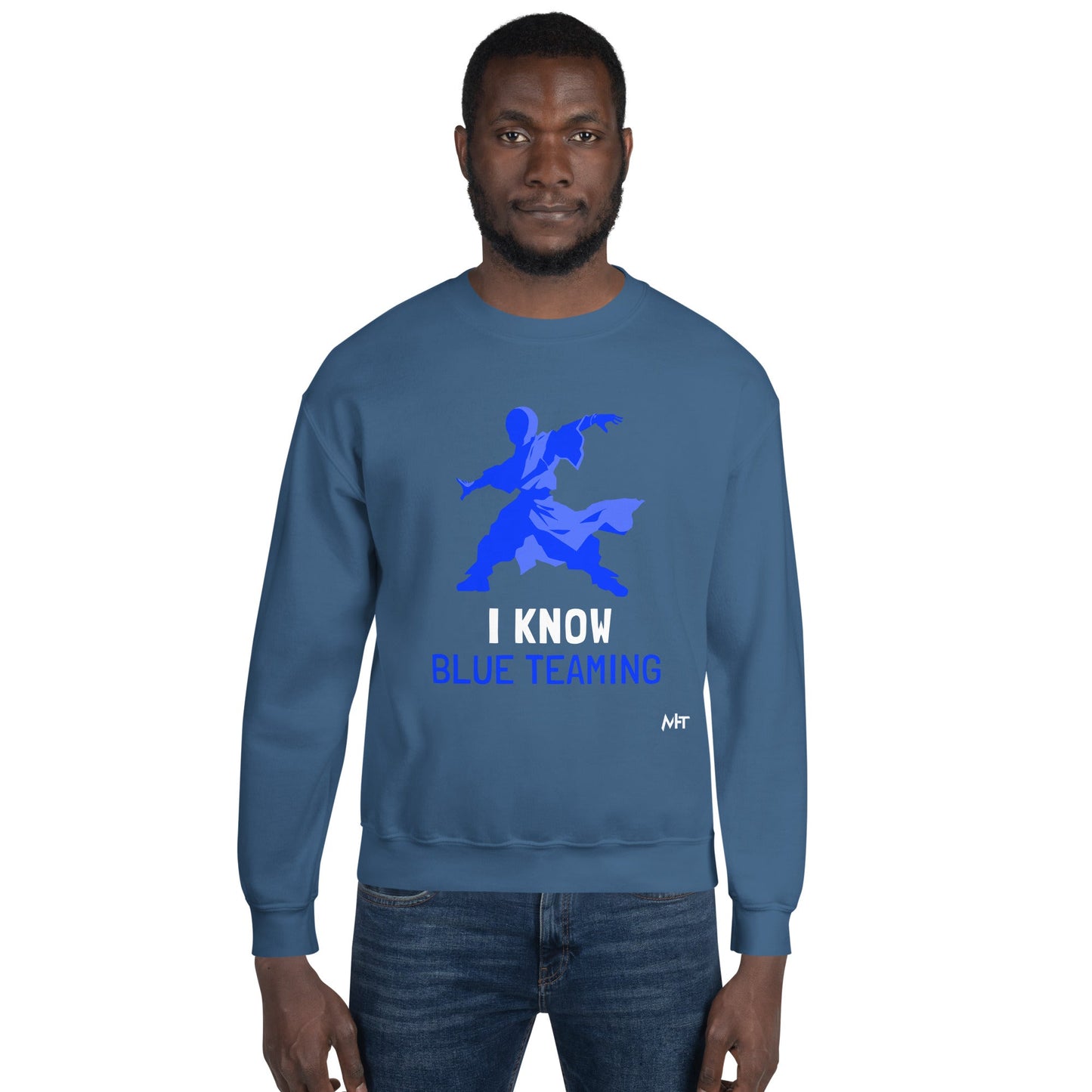 I Know Blue Teaming - Unisex Sweatshirt by DarkByteGear