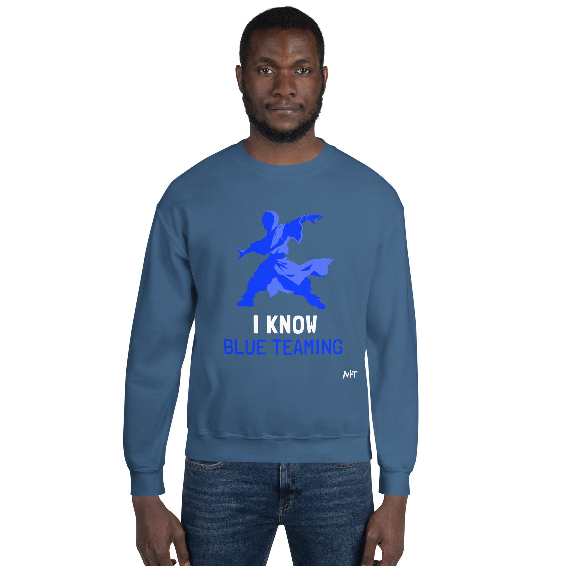 I Know Blue Teaming - Unisex Sweatshirt by DarkByteGear