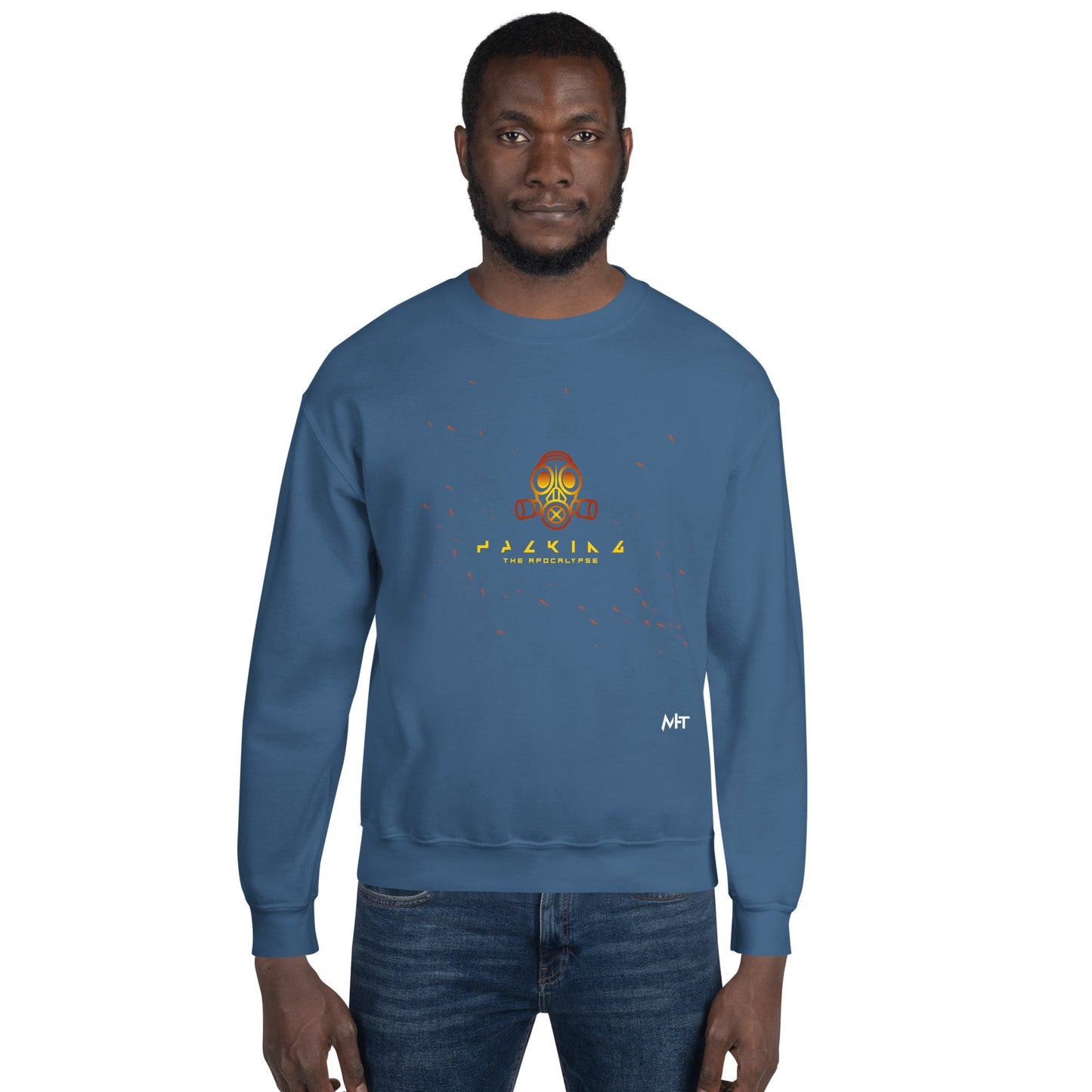 Hacking the apocalypse - Unisex Sweatshirt by DarkByteGear
