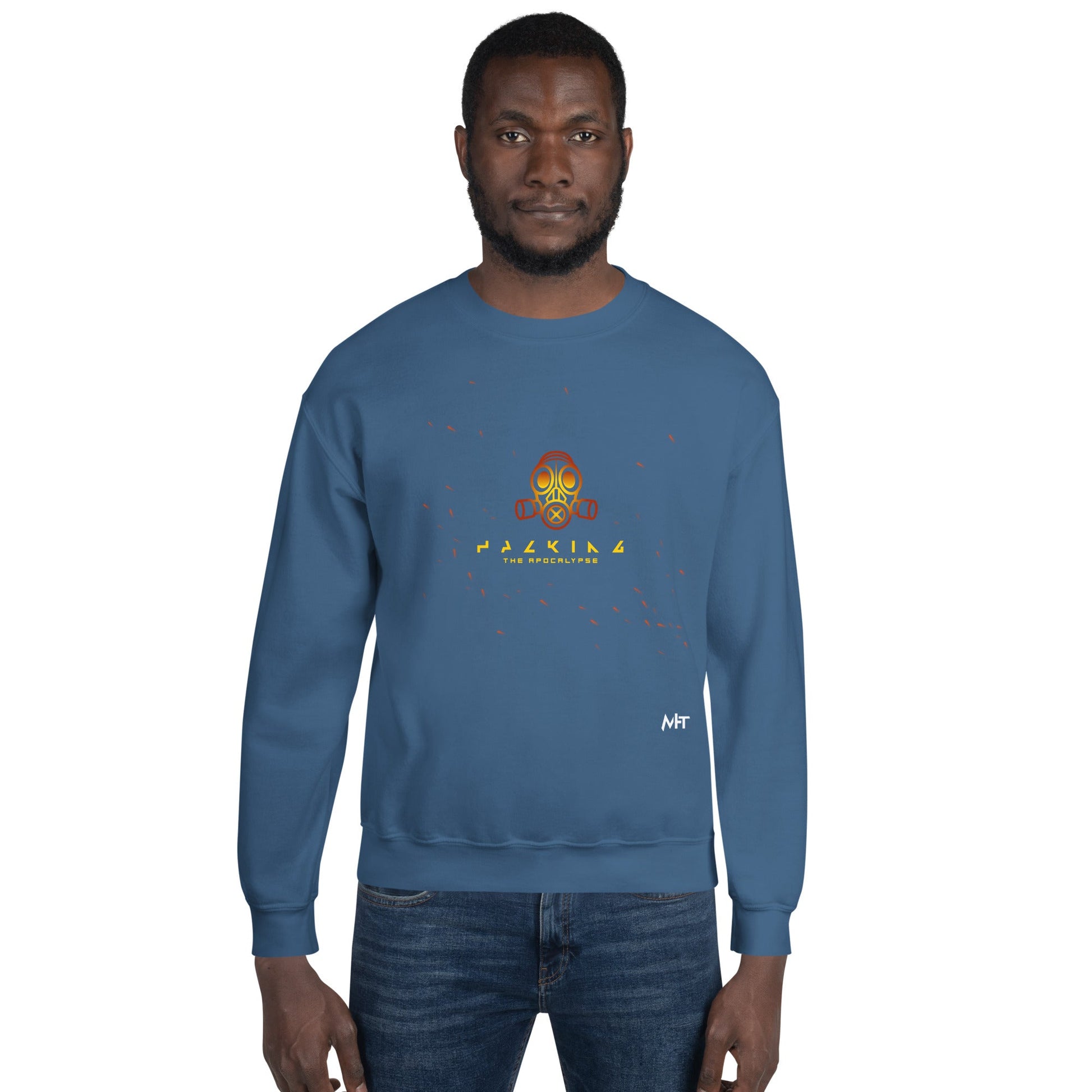 Hacking the apocalypse - Unisex Sweatshirt by DarkByteGear