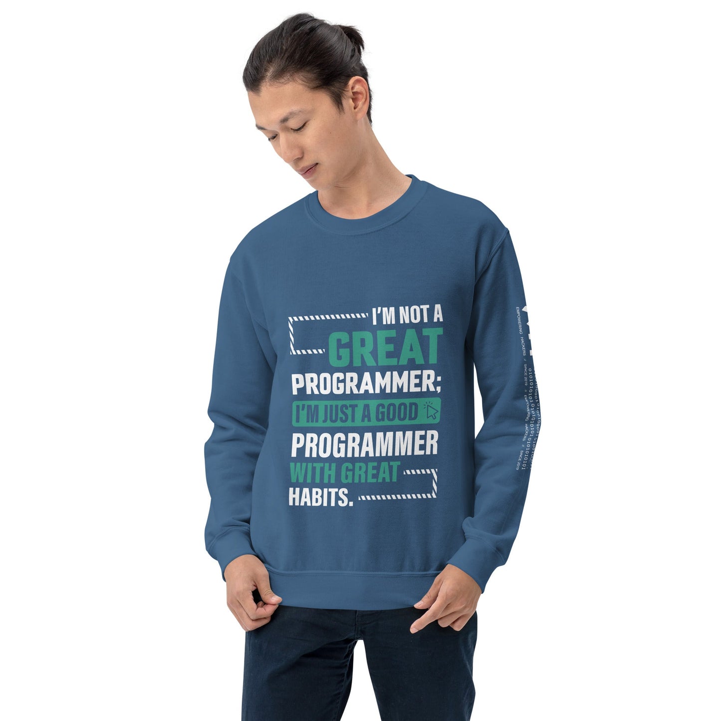 I am not a Great Programmer - Unisex Sweatshirt by DarkByteGear