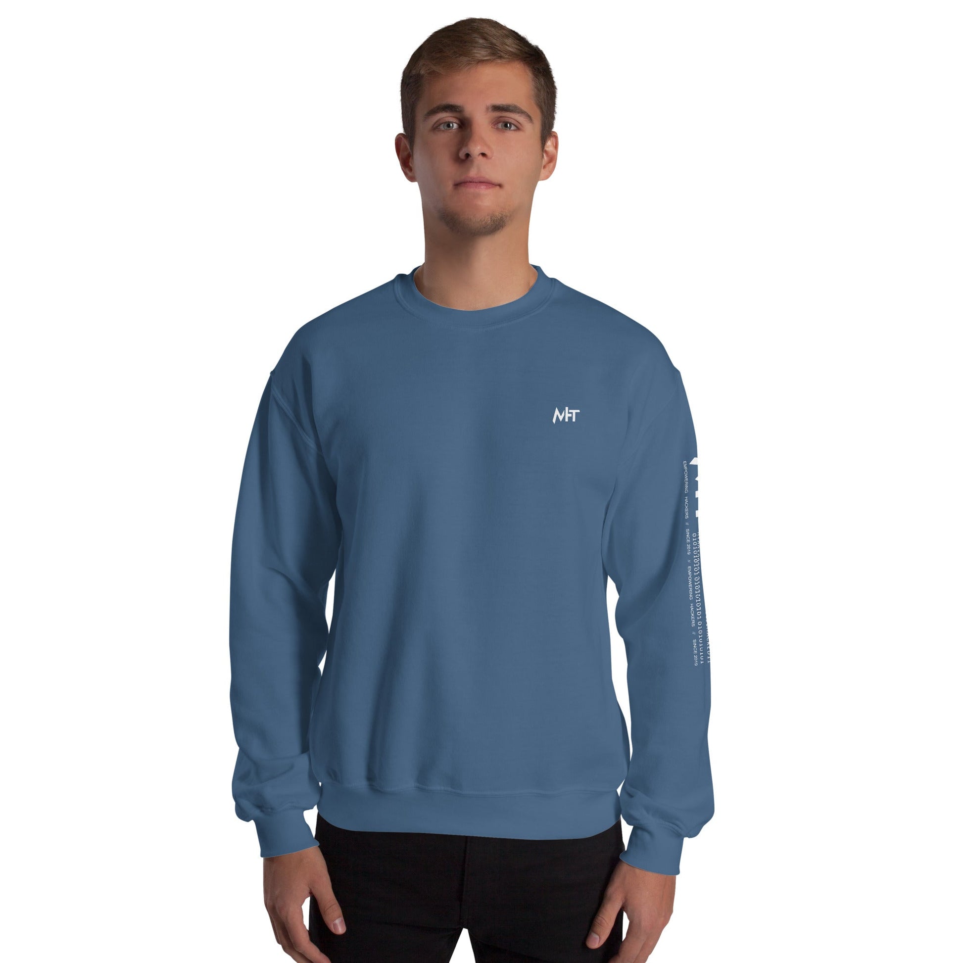 Cyber Security Red Team V8 - Unisex Sweatshirt ( Back Print ) by DarkByteGear
