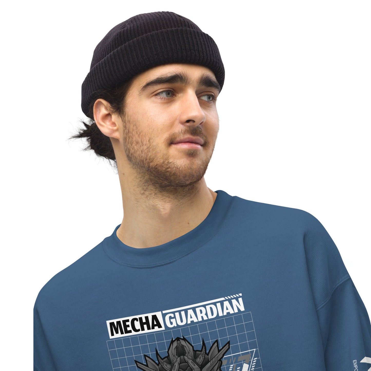Mecha Guardian - Unisex Sweatshirt by DarkByteGear
