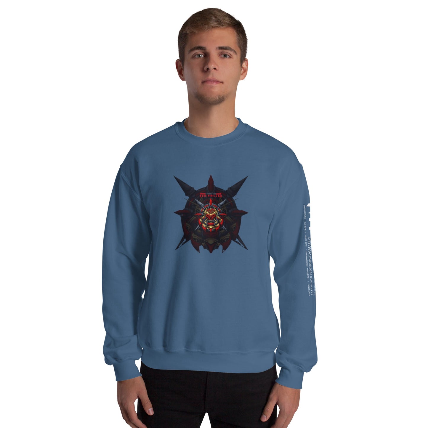 Cyberware Ronin Mecha - Unisex Sweatshirt by DarkByteGear