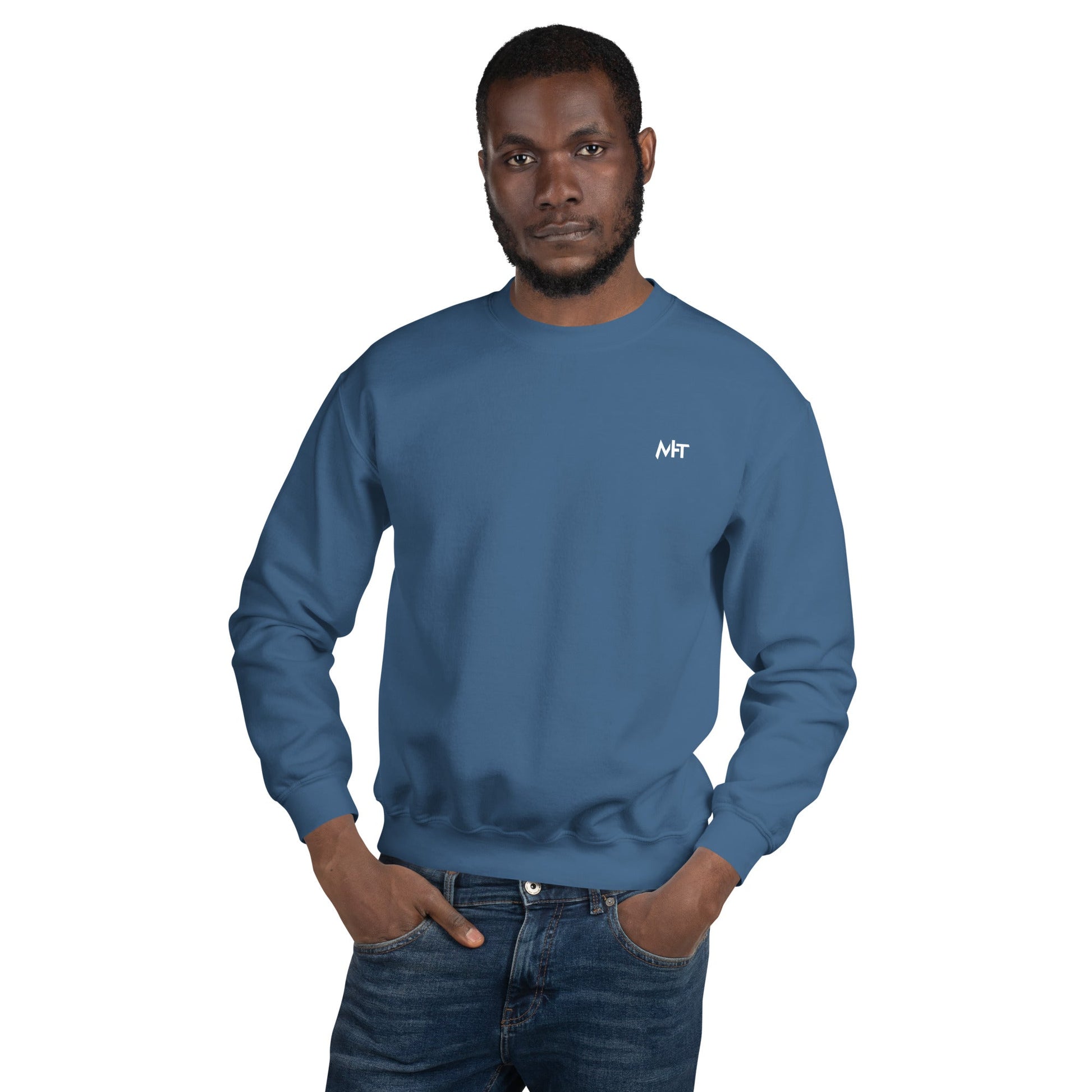 Hackers Empower Hackers V1 - Unisex Sweatshirt ( Back Print ) by DarkByteGear
