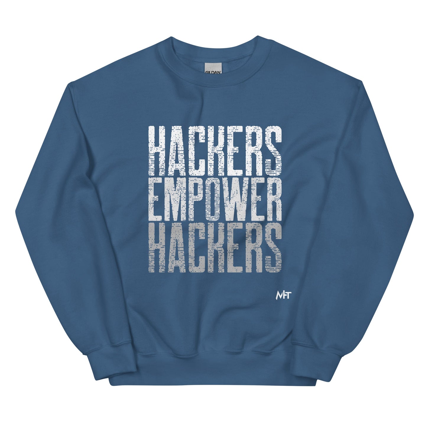 Hackers Empower Hackers V1 - Unisex Sweatshirt by DarkByteGear