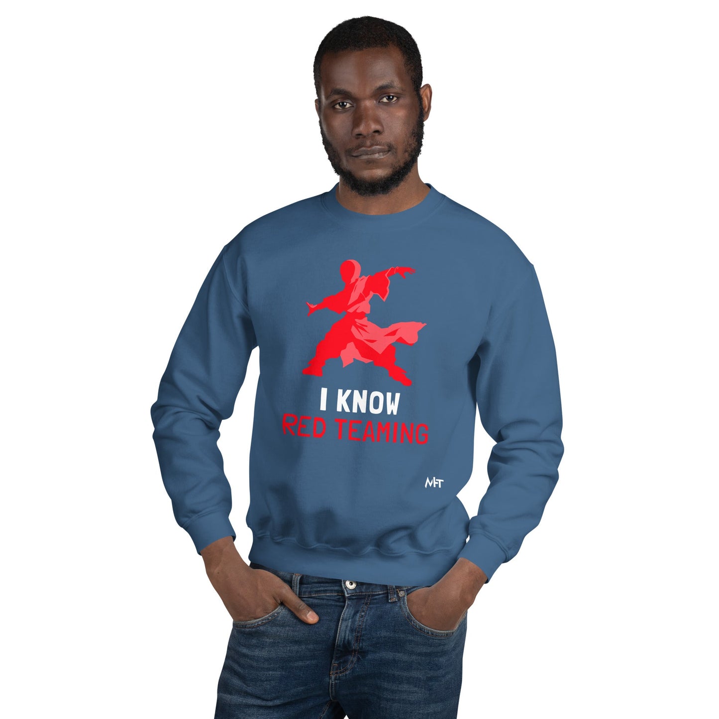 I Know Red Teaming - Unisex Sweatshirt by DarkByteGear