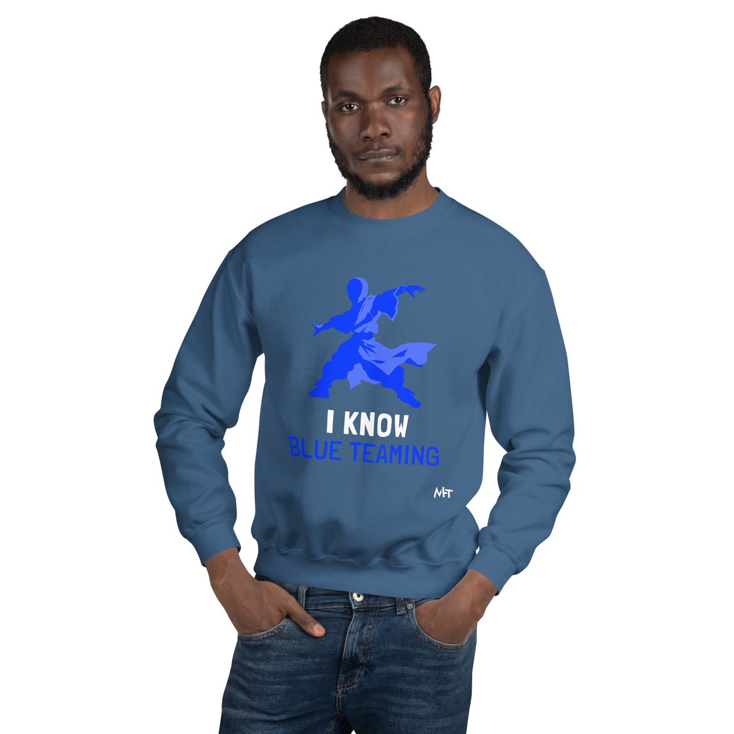 I Know Blue Teaming - Unisex Sweatshirt by DarkByteGear