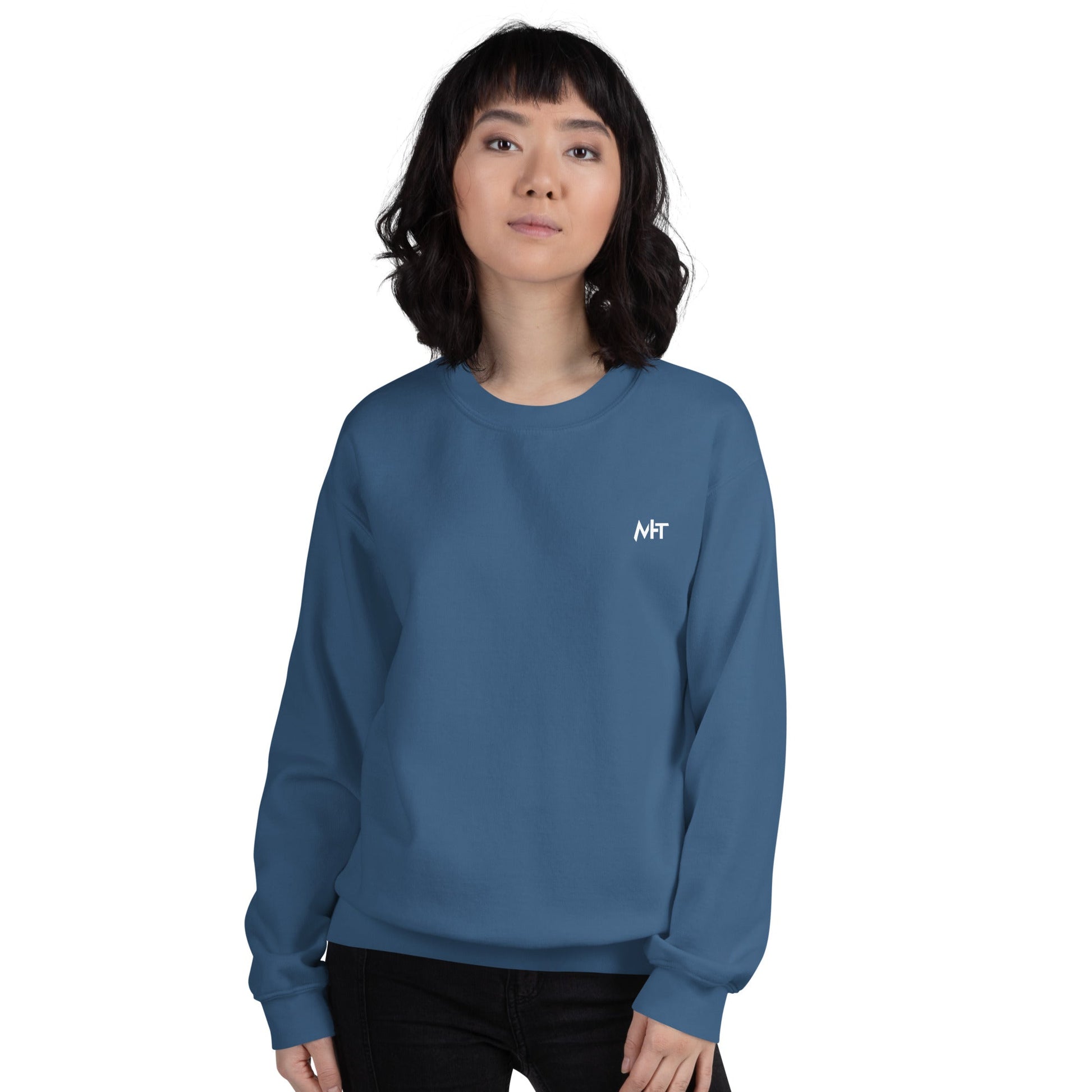 Hacking the apocalypse V2 - Unisex Sweatshirt ( Back Print ) by DarkByteGear
