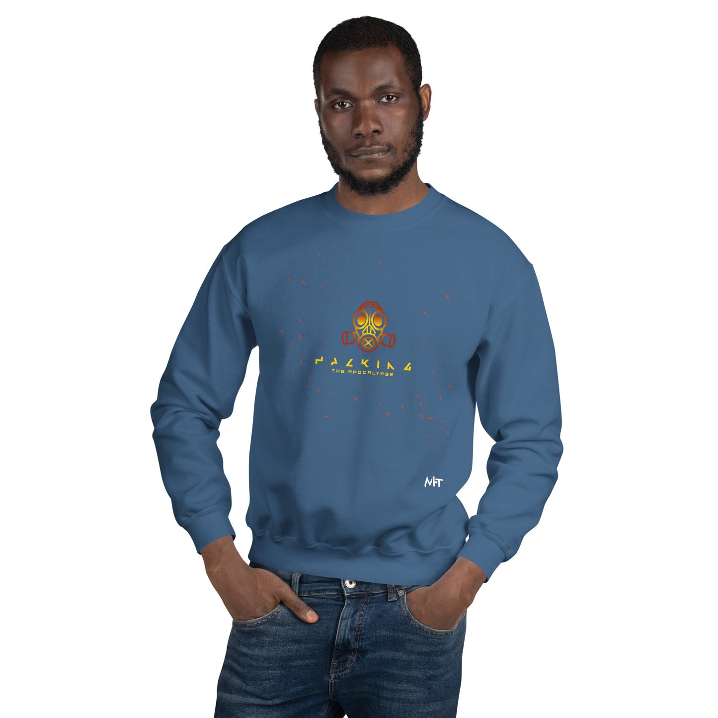 Hacking the apocalypse - Unisex Sweatshirt by DarkByteGear