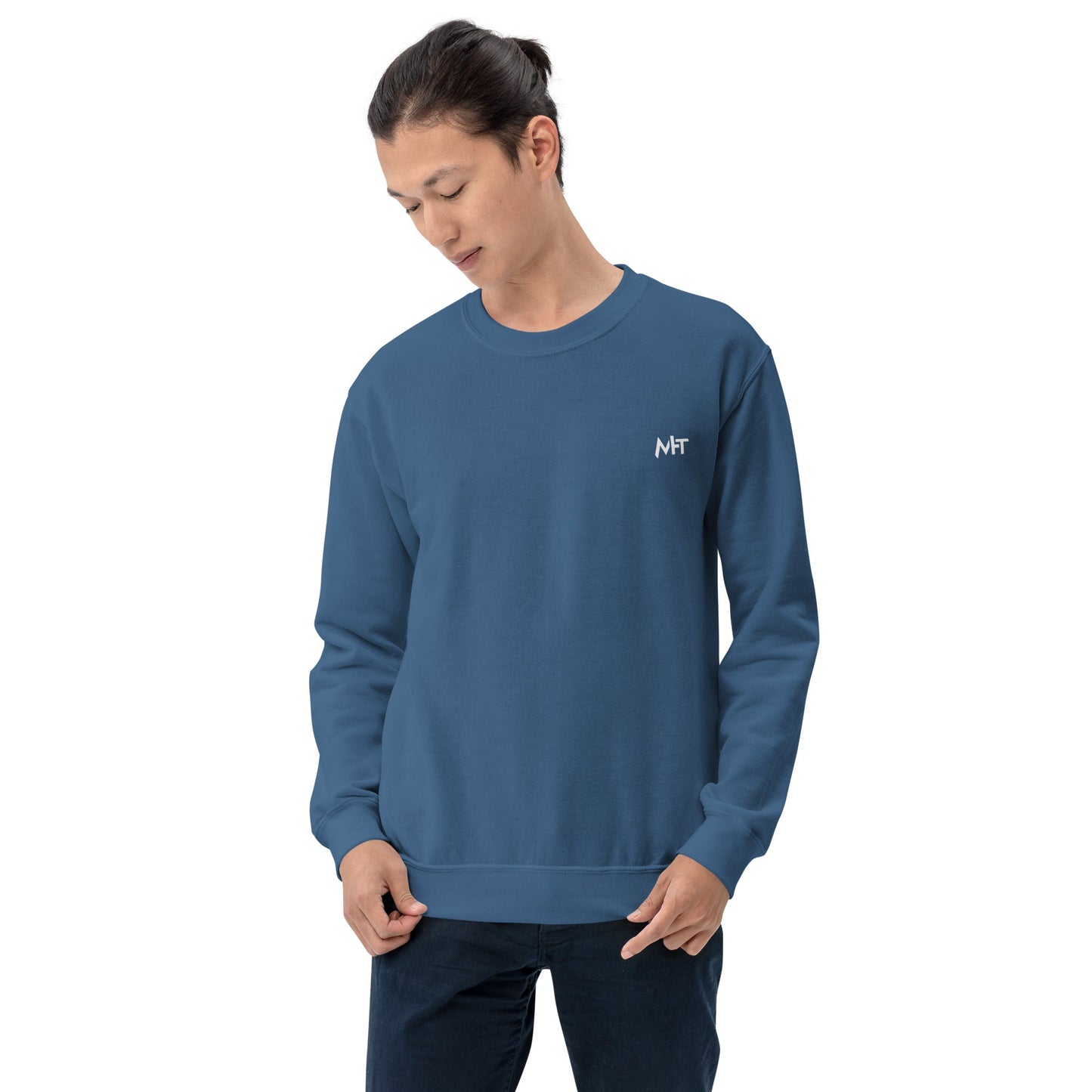 Is there an OFF switch for Mondays? - Unisex Sweatshirt ( Back Print ) by DarkByteGear