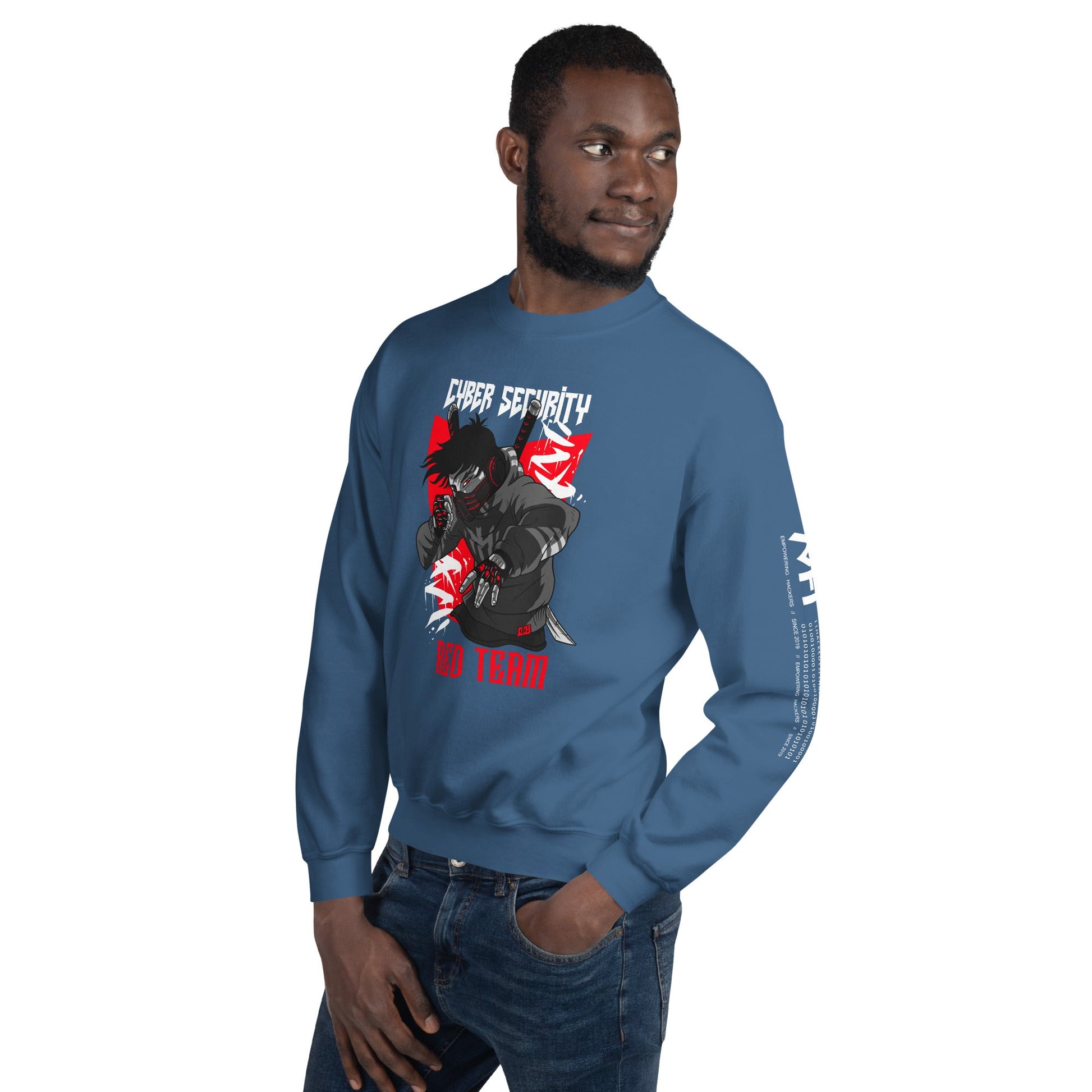Cyber Security Red Team V3 - Unisex Sweatshirt by DarkByteGear
