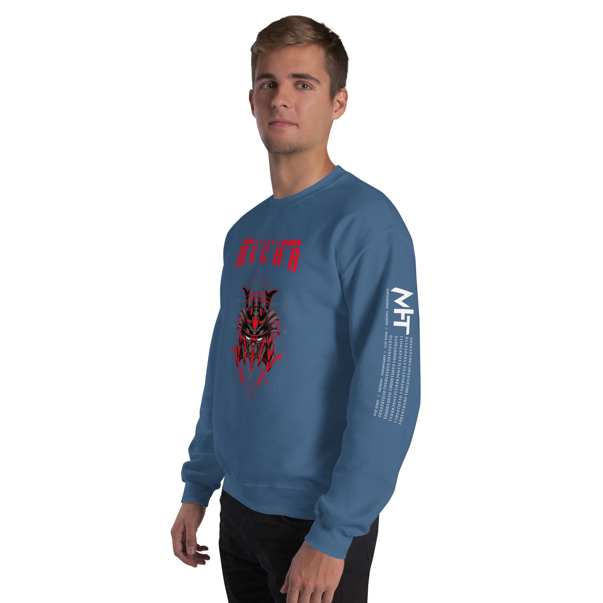 CyberWare Mecha - Unisex Sweatshirt by DarkByteGear