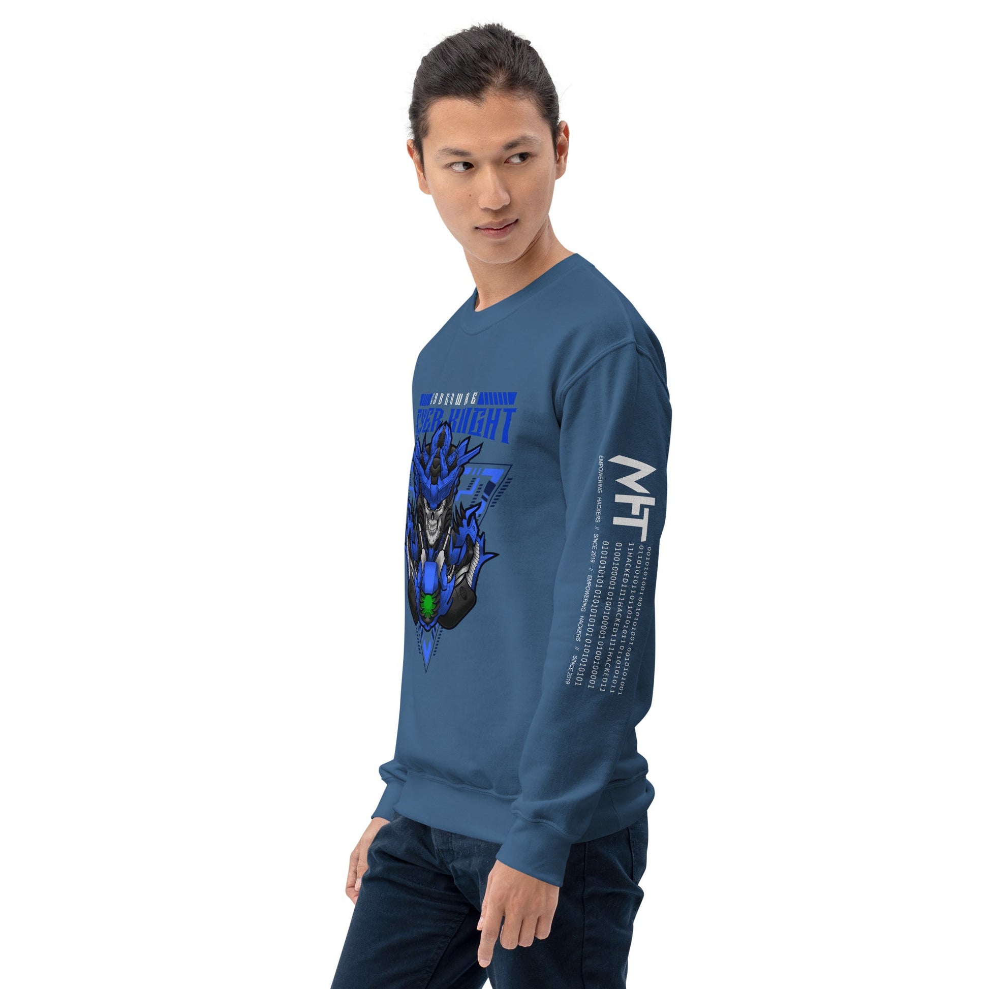CyberWare Cyber knight - Unisex Sweatshirt by DarkByteGear