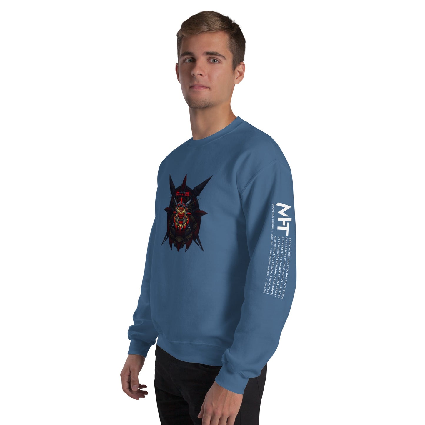 Cyberware Ronin Mecha - Unisex Sweatshirt by DarkByteGear