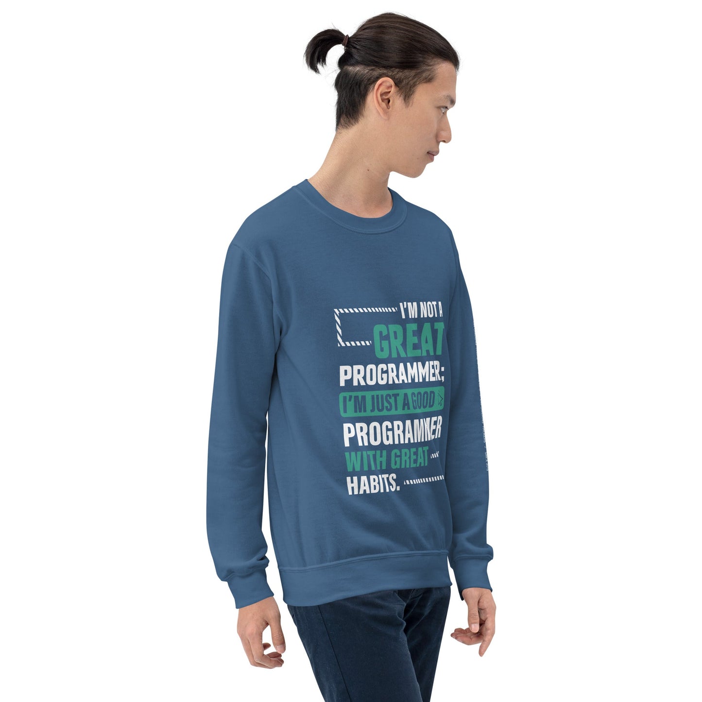 I am not a Great Programmer - Unisex Sweatshirt by DarkByteGear