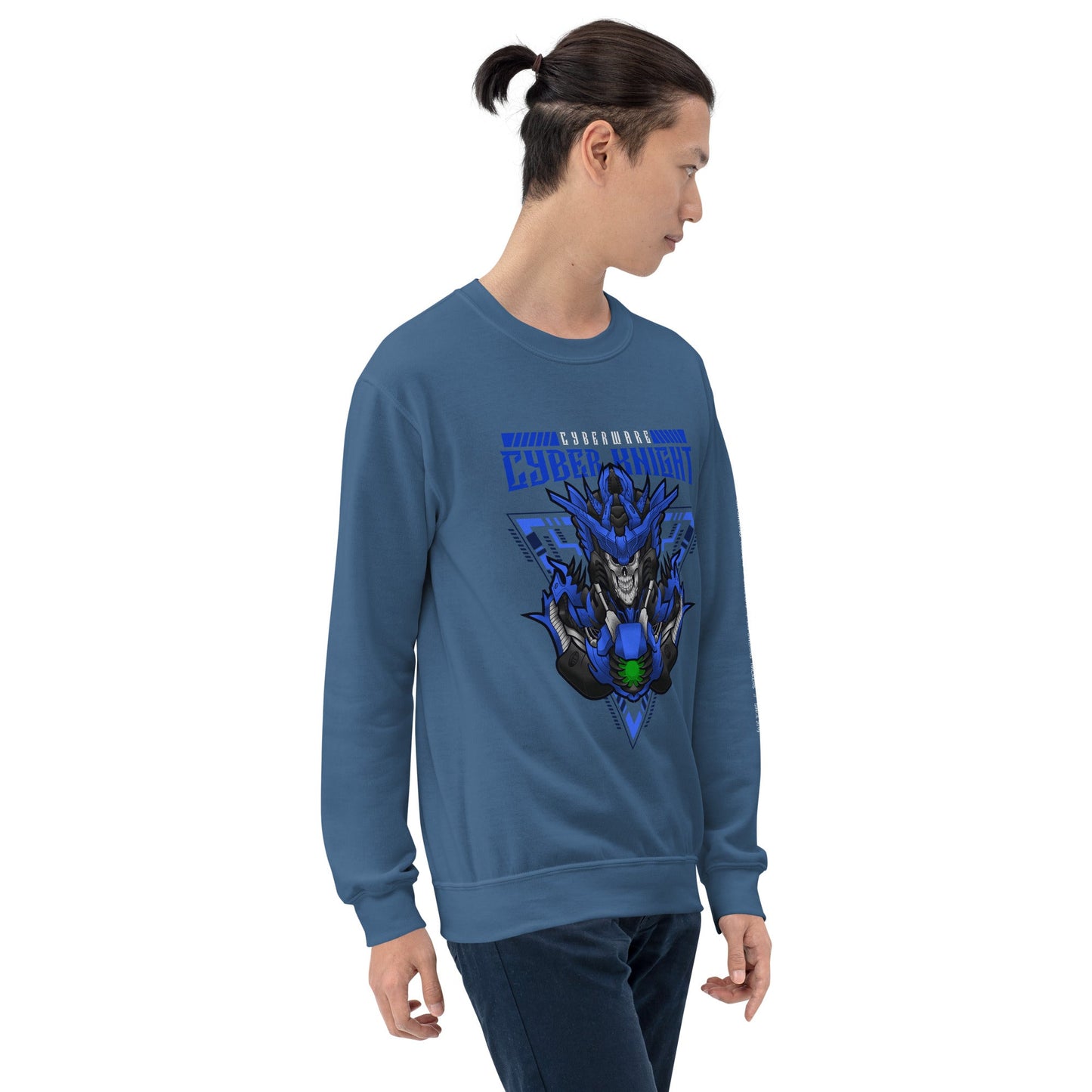 CyberWare Cyber knight - Unisex Sweatshirt by DarkByteGear
