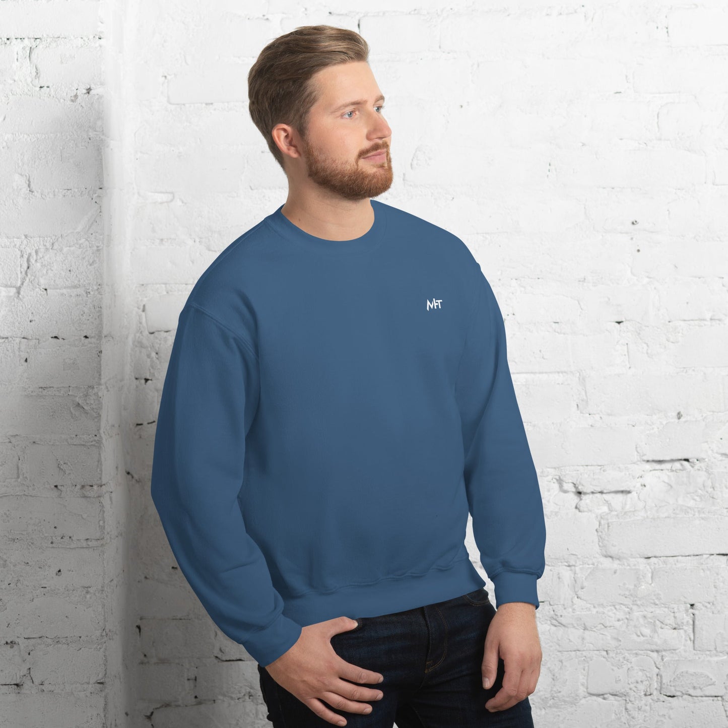 Air, Water, Earth, Fire, Parrot OS - Unisex Sweatshirt ( Back Print ) by DarkByteGear
