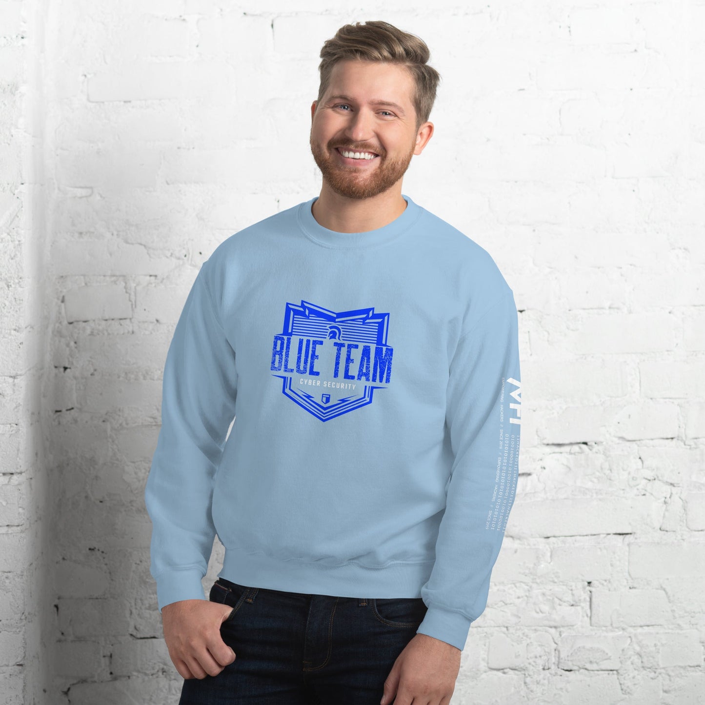 Cyber Security Blue Team V13 - Unisex Sweatshirt by DarkByteGear