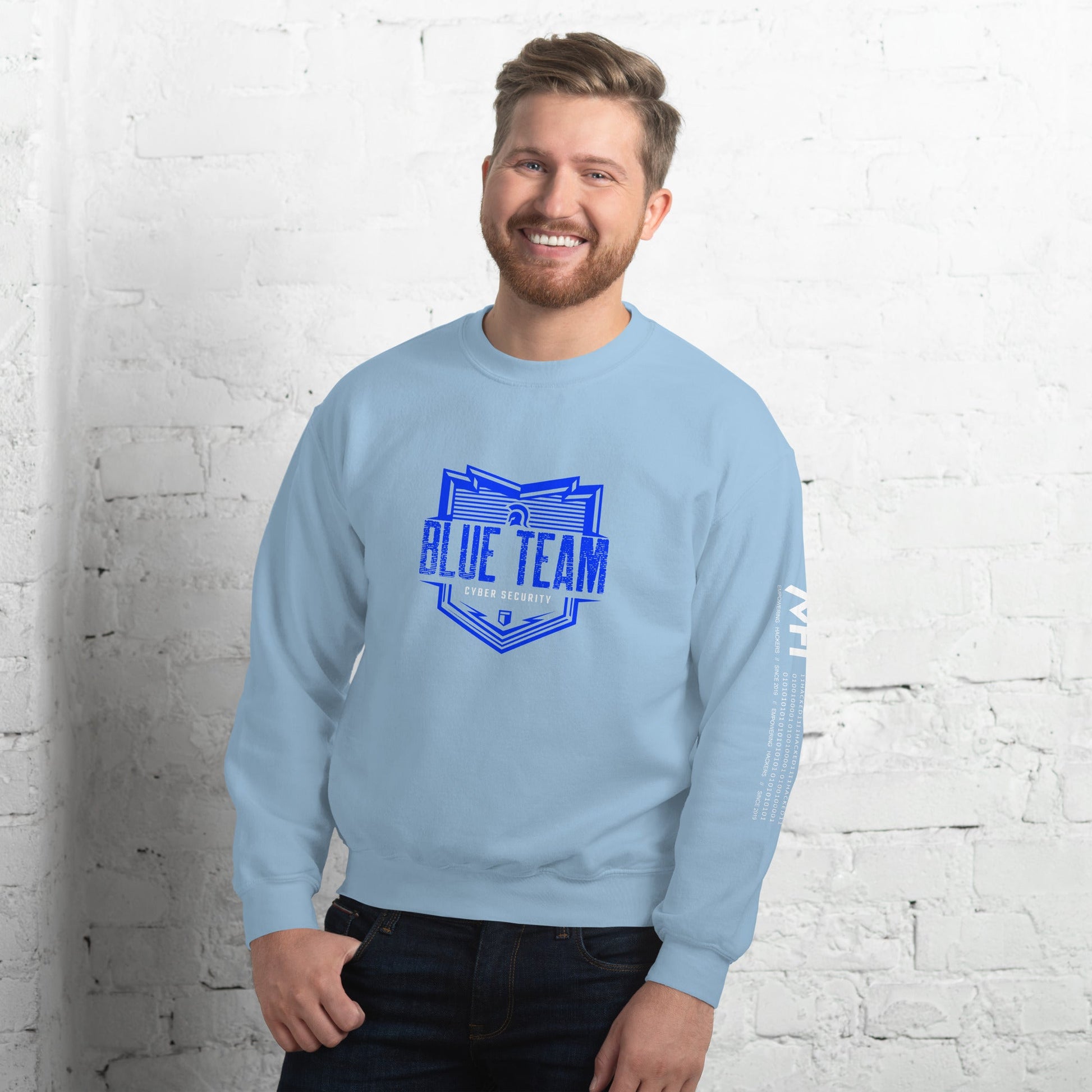 Cyber Security Blue Team V13 - Unisex Sweatshirt by DarkByteGear