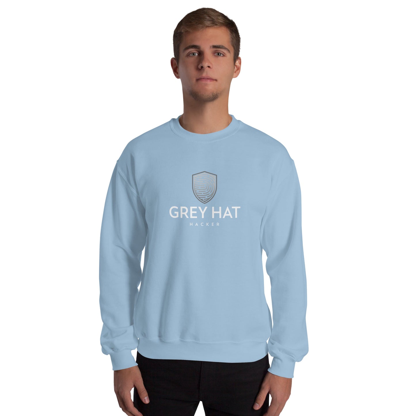 Grey Hat Hacker - Unisex Sweatshirt by DarkByteGear