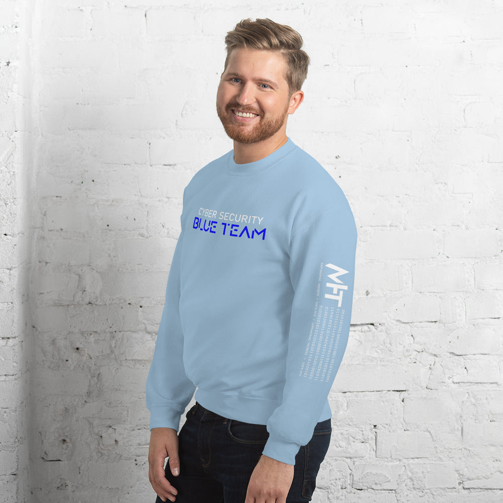 Cybersecurity Blue Team v4 - Unisex Sweatshirt by DarkByteGear