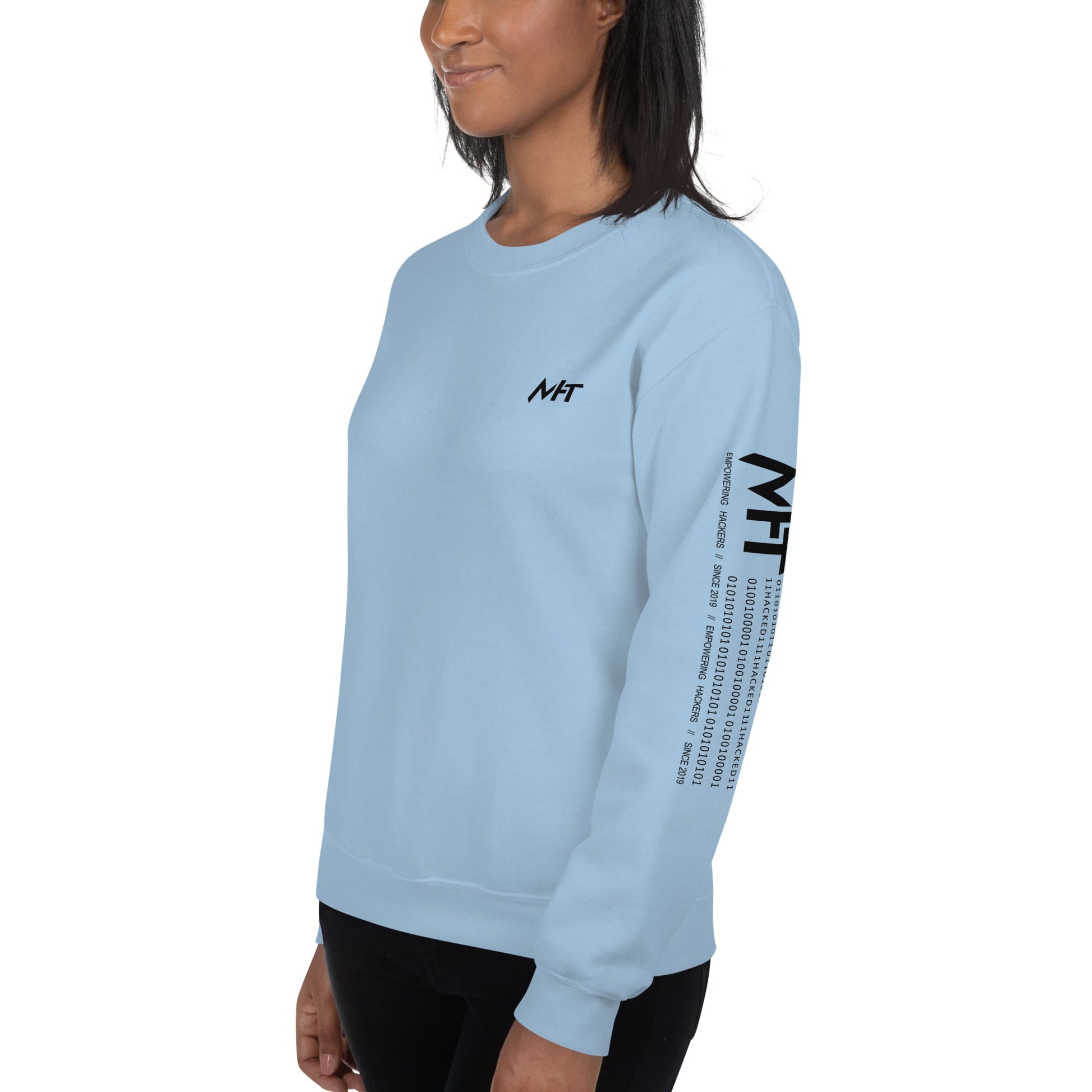 Plan B v1 - Unisex Sweatshirt (back print) by DarkByteGear
