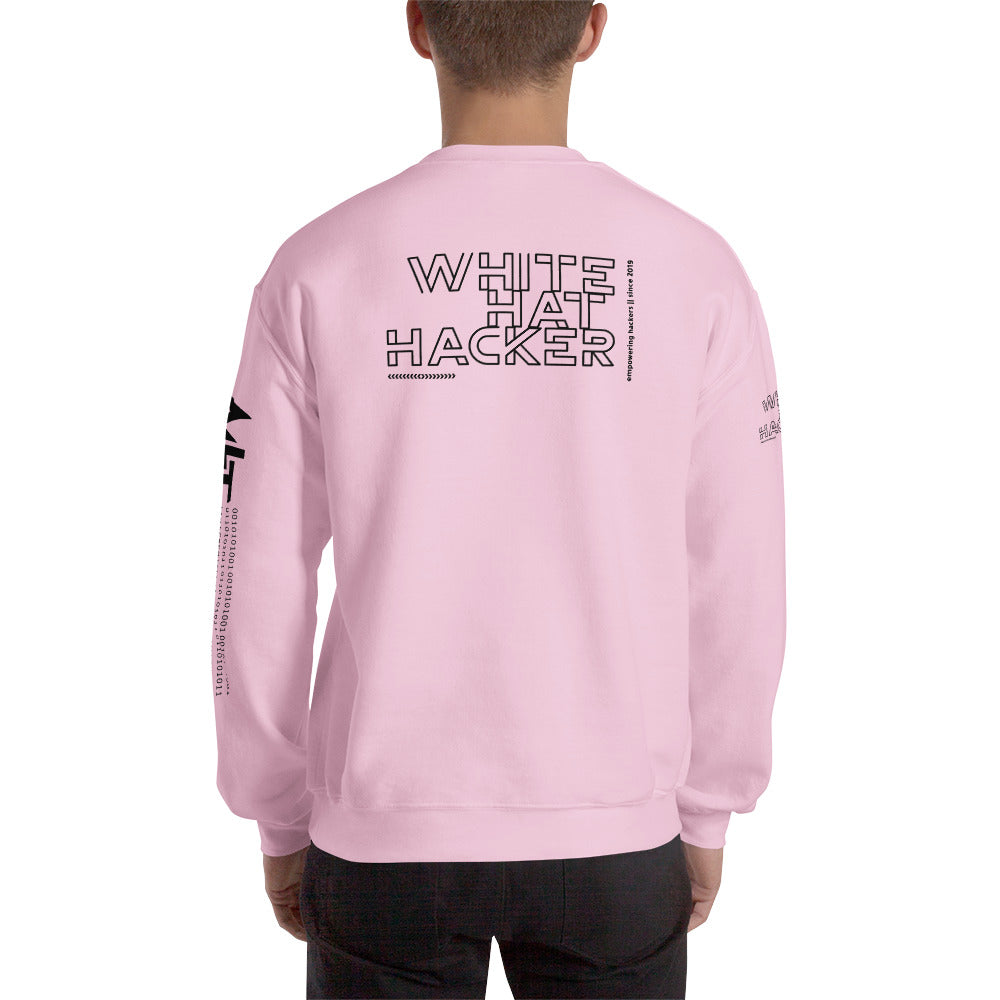 White Hat Hacker - Unisex Sweatshirt (all sides print) by DarkByteGear