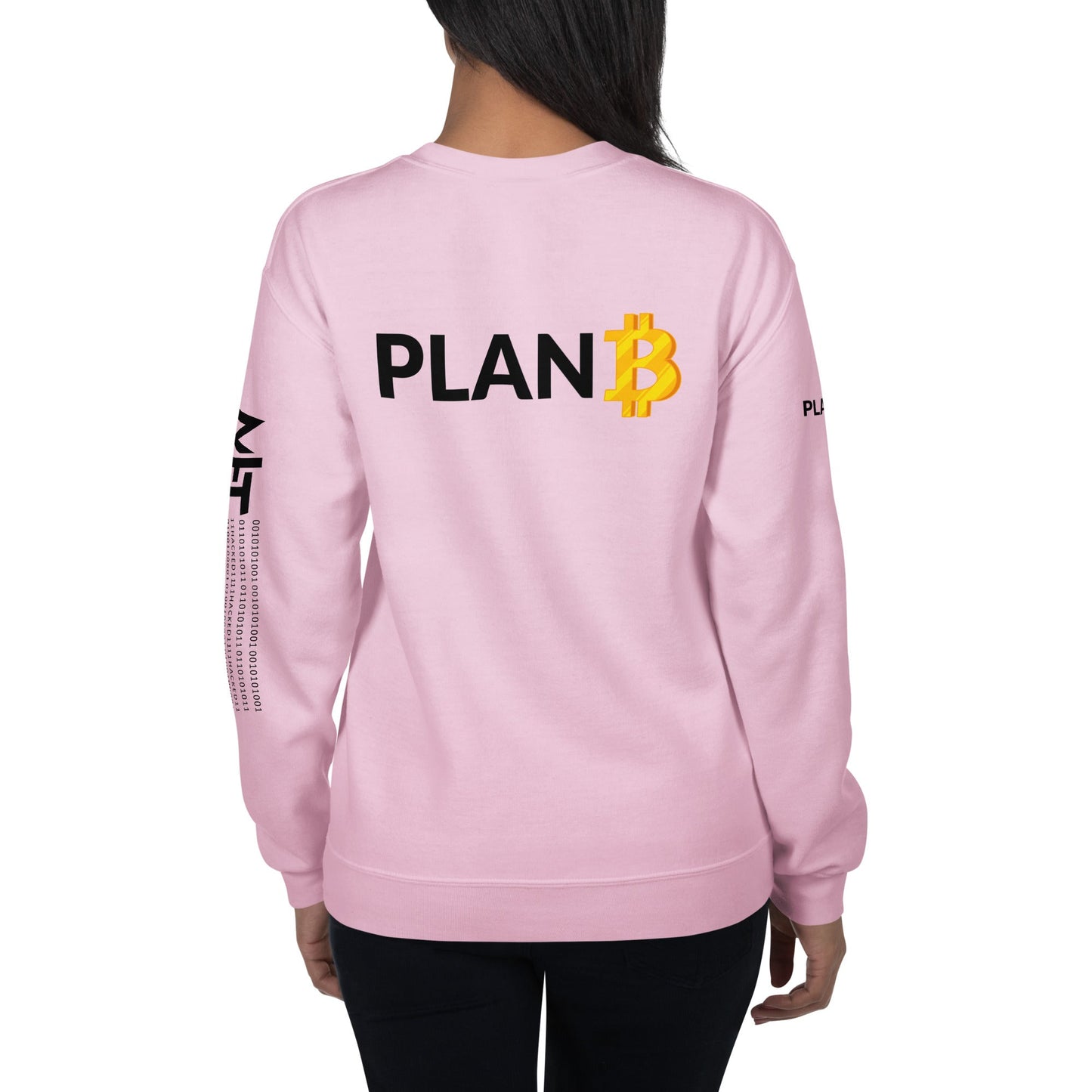 Plan B v1 - Unisex Sweatshirt (back print) by DarkByteGear
