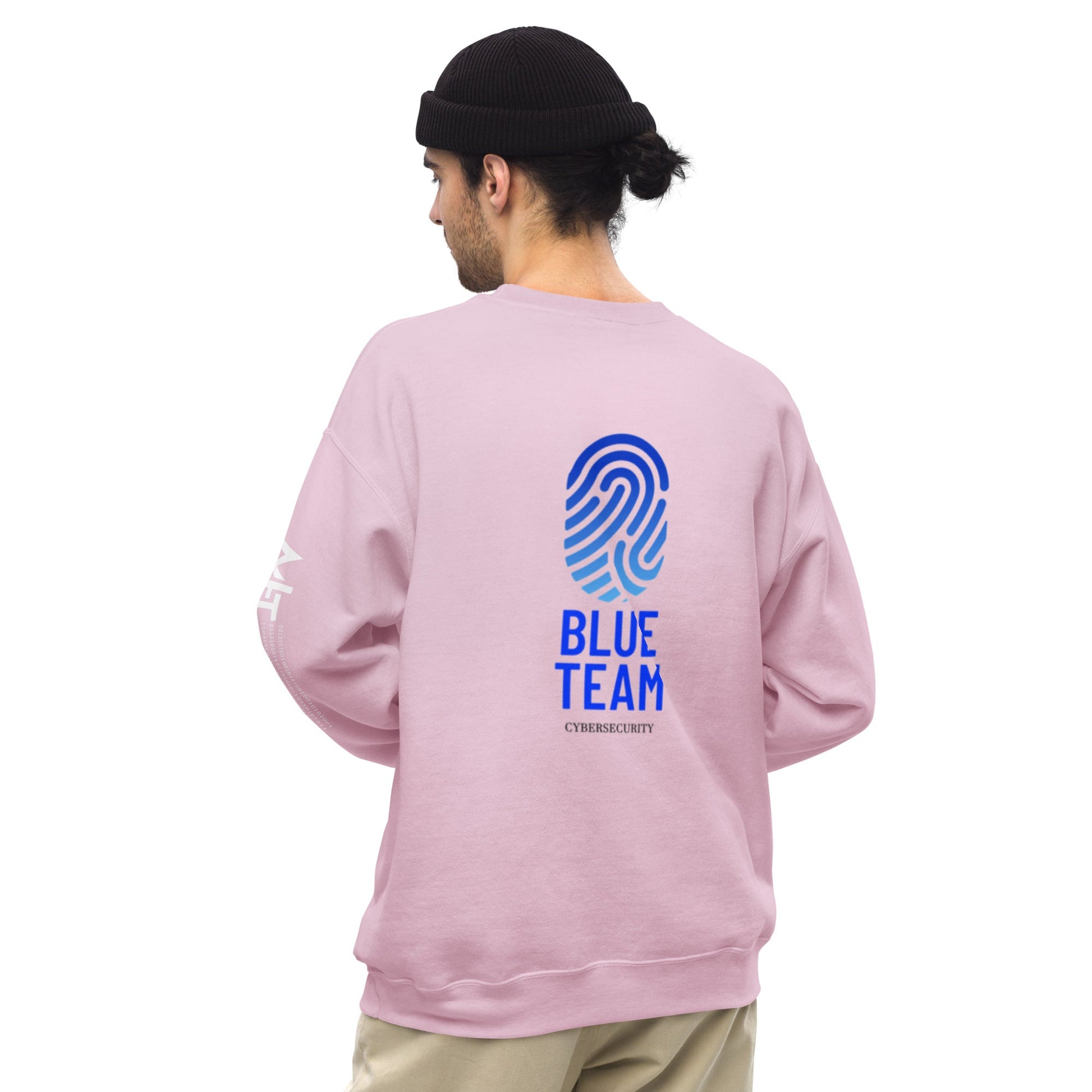 Cyber Security Blue Team v2 - Unisex Sweatshirt ( Back Print ) by DarkByteGear