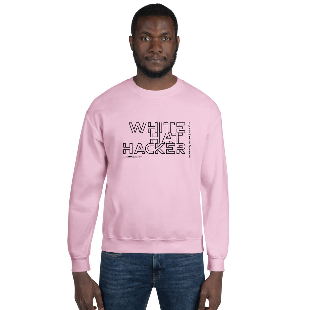 White Hat Hacker - Unisex Sweatshirt by DarkByteGear