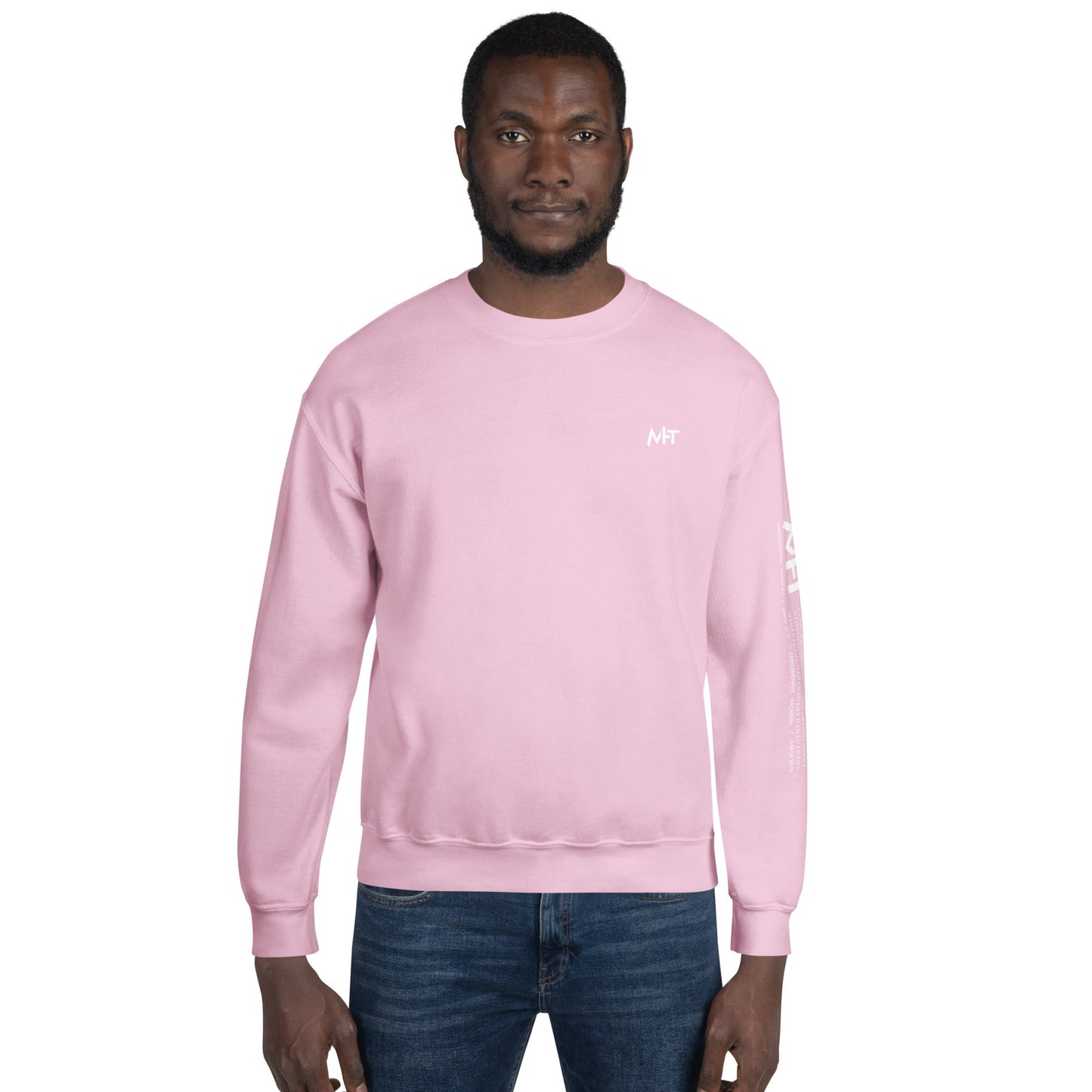 Nacho Average Bitcoiner Unisex Sweatshirt ( Back Print ) by DarkByteGear