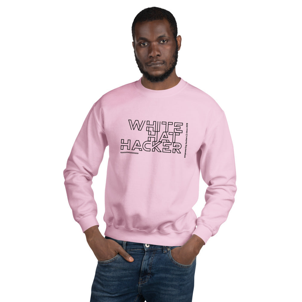 White Hat Hacker - Unisex Sweatshirt by DarkByteGear