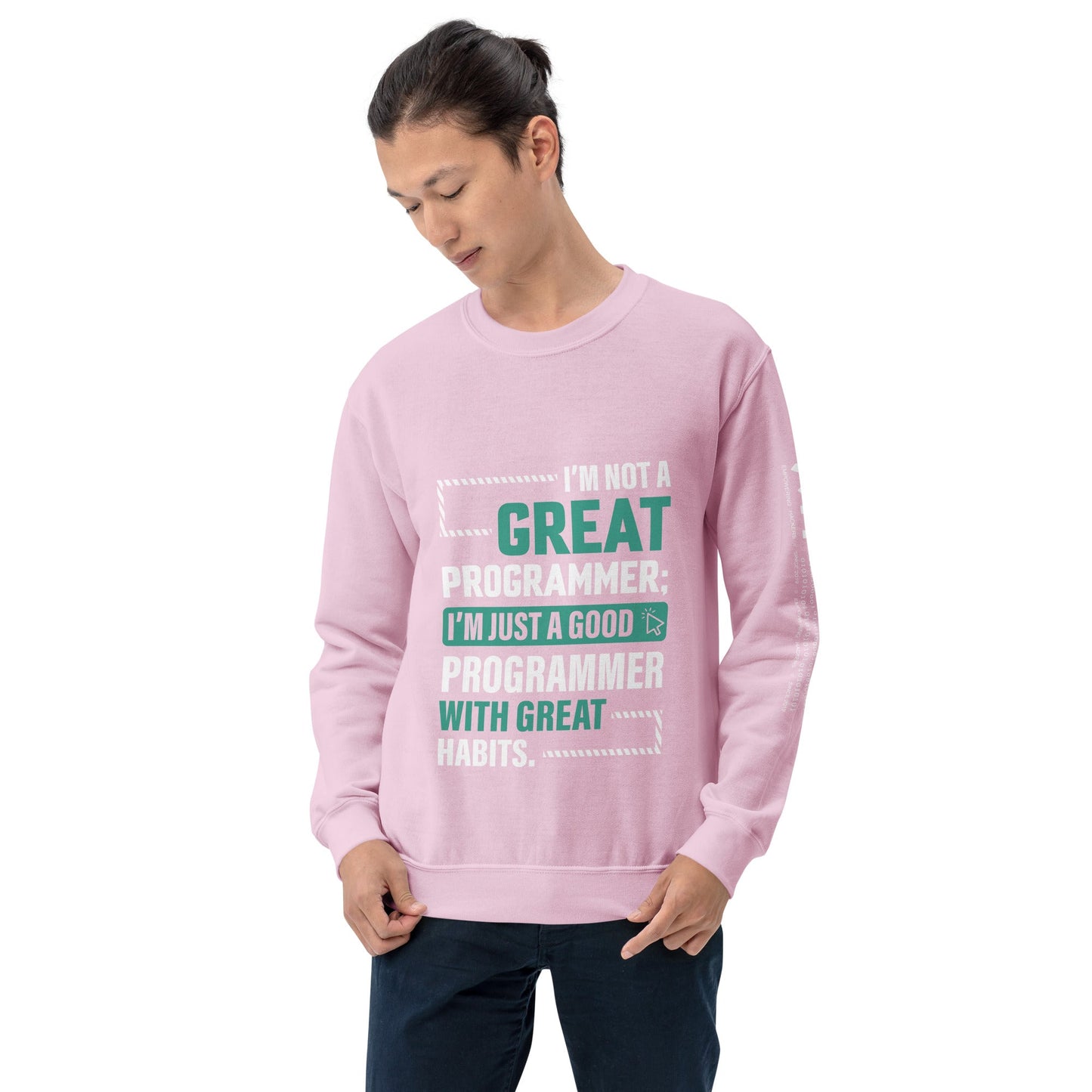 I am not a Great Programmer - Unisex Sweatshirt by DarkByteGear