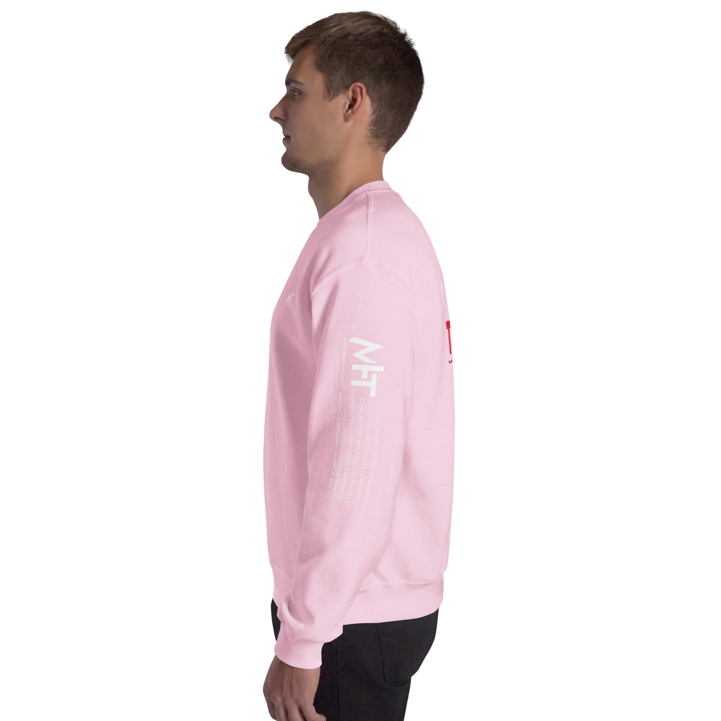 Cyber Security Red Team V8 - Unisex Sweatshirt ( Back Print ) by DarkByteGear