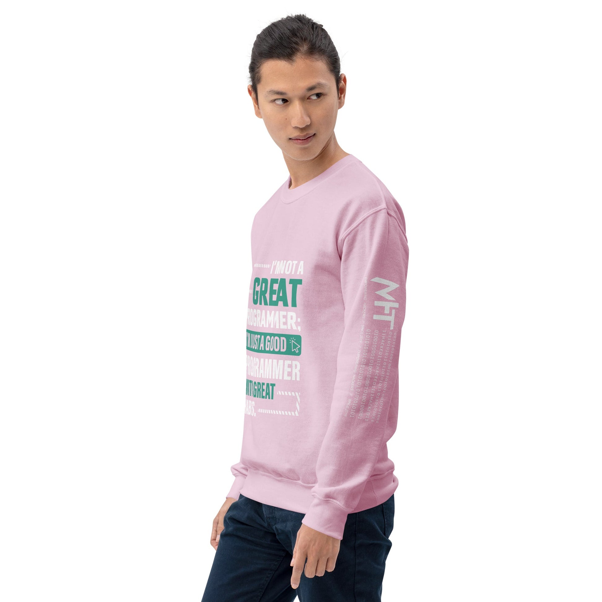 I am not a Great Programmer - Unisex Sweatshirt by DarkByteGear