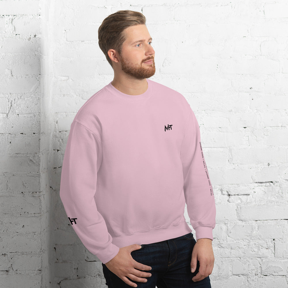 MHT - Unisex Sweatshirt (front plus sleeve print) by DarkByteGear