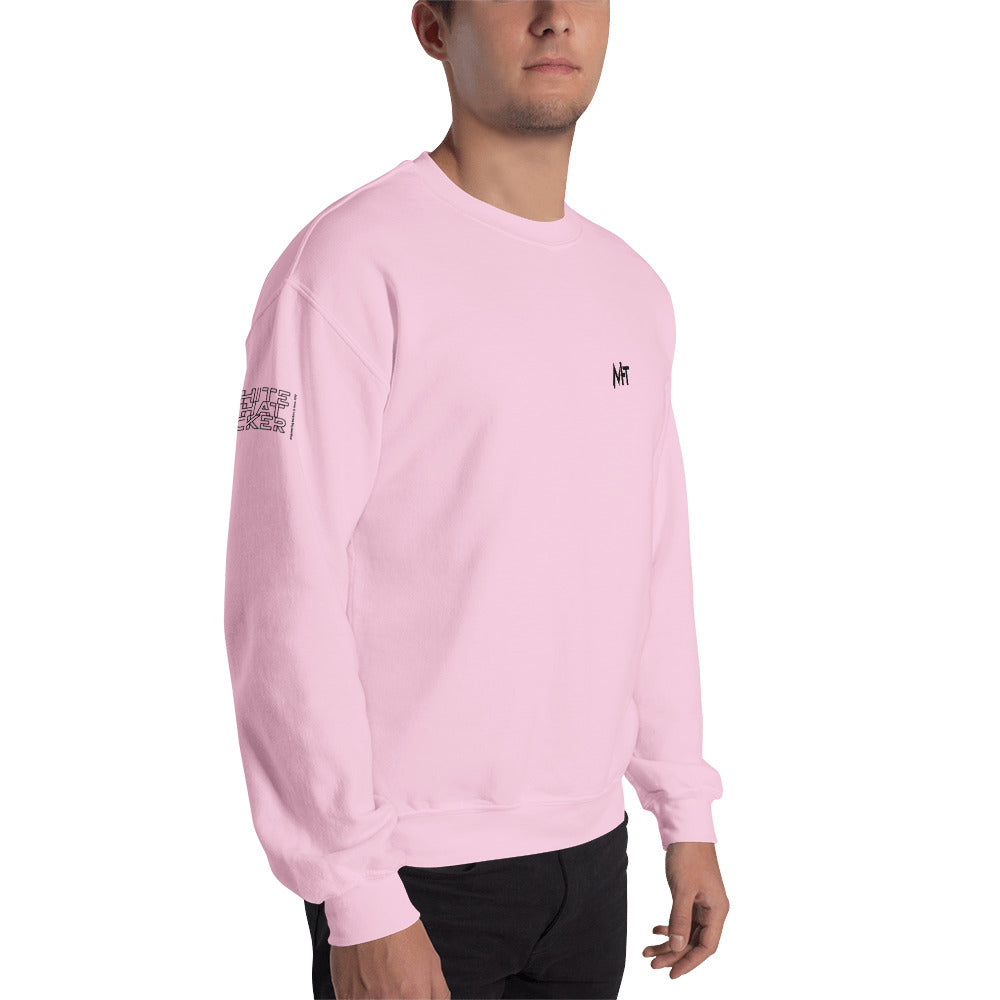 White Hat Hacker - Unisex Sweatshirt (all sides print) by DarkByteGear