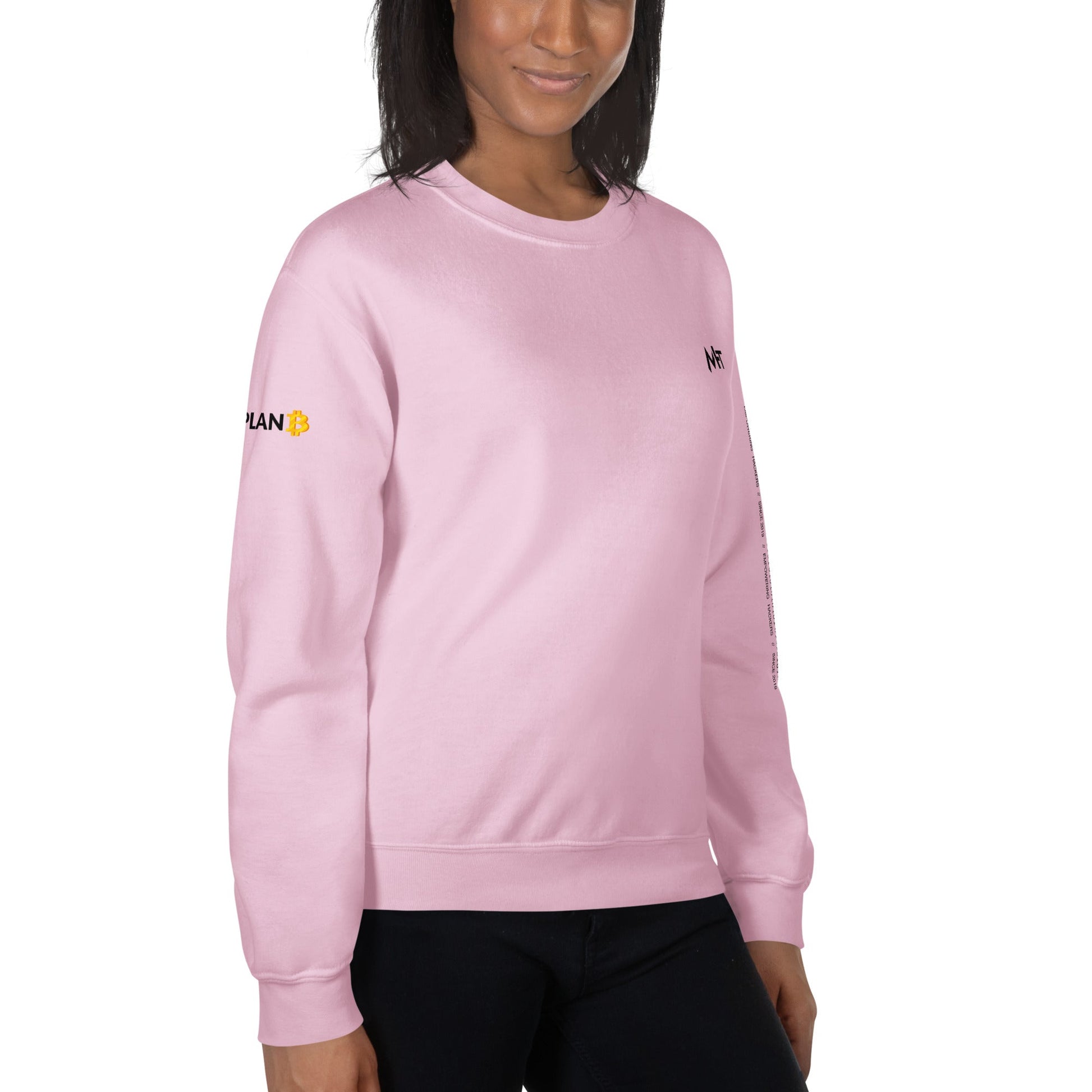 Plan B v1 - Unisex Sweatshirt (back print) by DarkByteGear