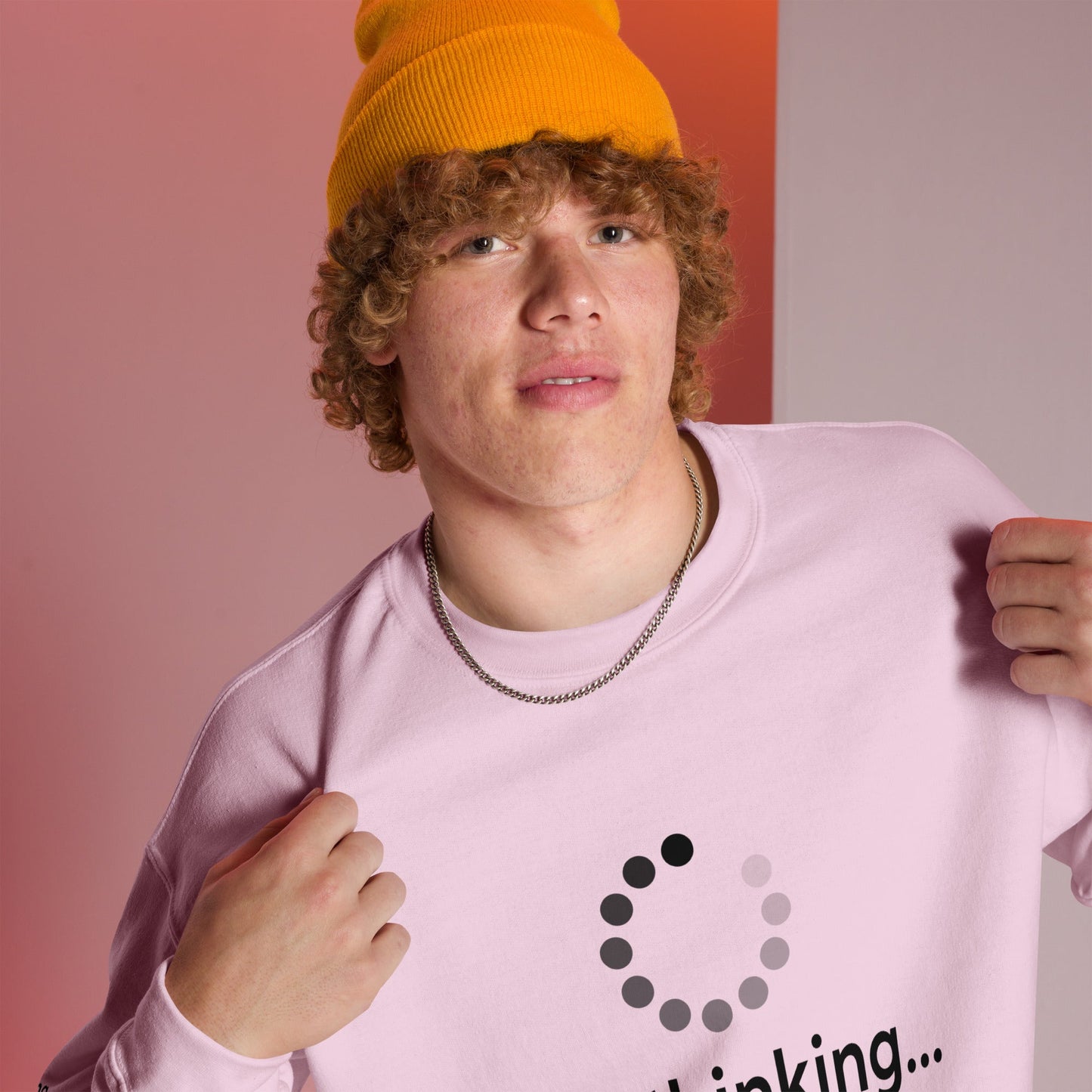 I'm thinking - Unisex Sweatshirt by DarkByteGear