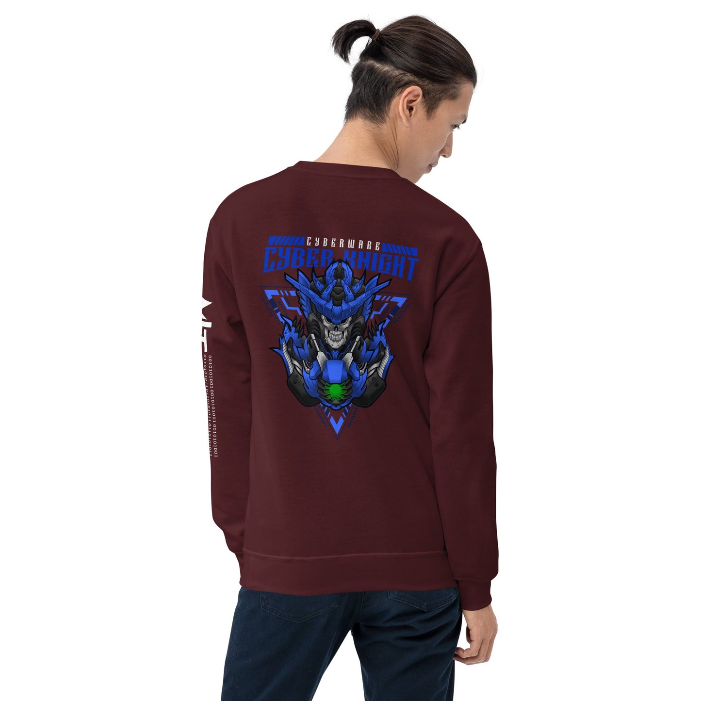 CyberWare Cyber knight - Unisex Sweatshirt by DarkByteGear