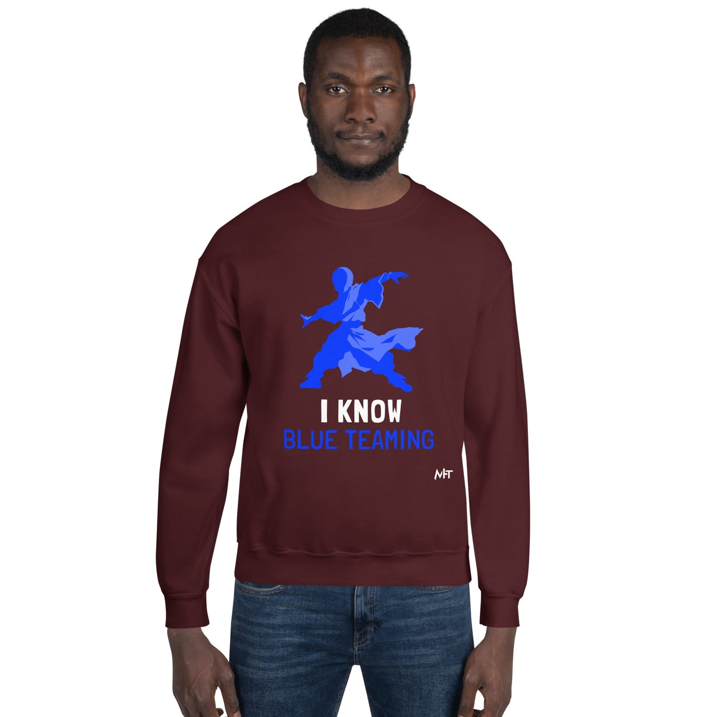 I Know Blue Teaming - Unisex Sweatshirt by DarkByteGear