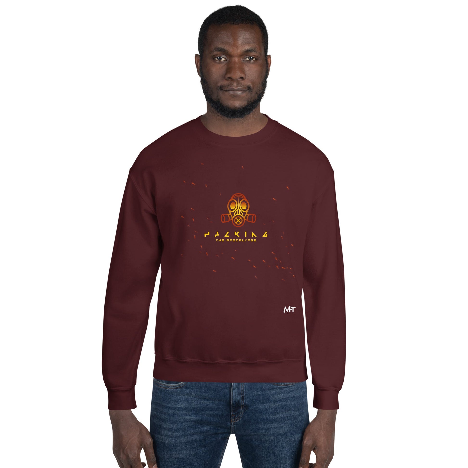 Hacking the apocalypse - Unisex Sweatshirt by DarkByteGear