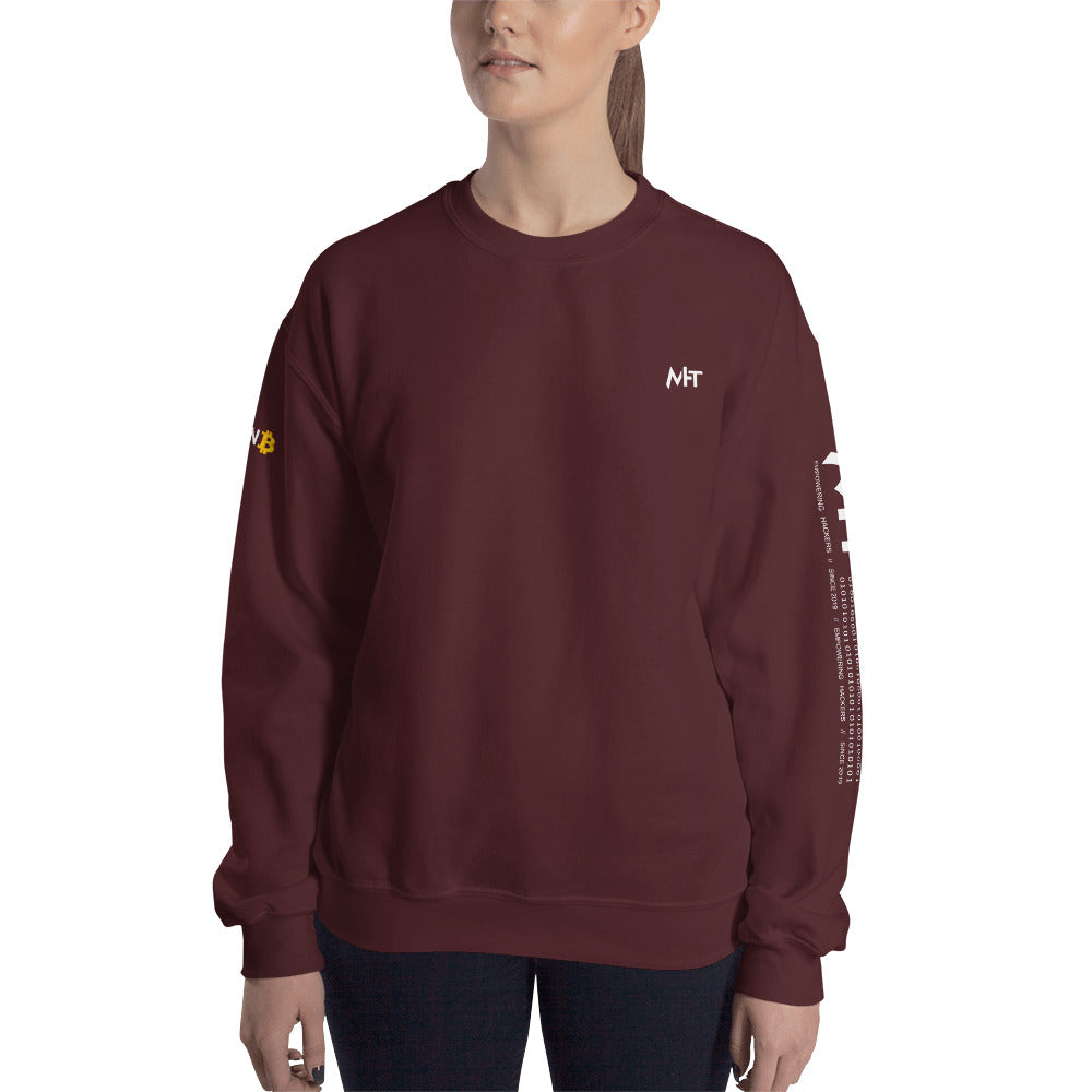 Plan B v1 - Unisex Sweatshirt (back print) by DarkByteGear