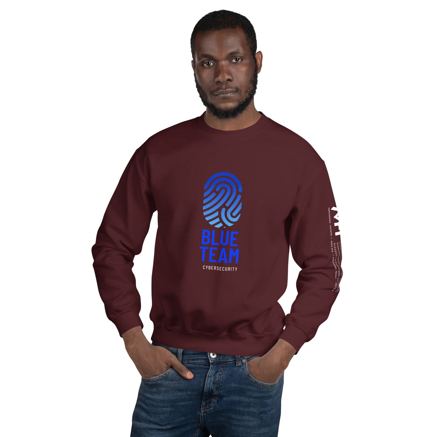 Cyber Security Blue Team v2 - Unisex Sweatshirt by DarkByteGear