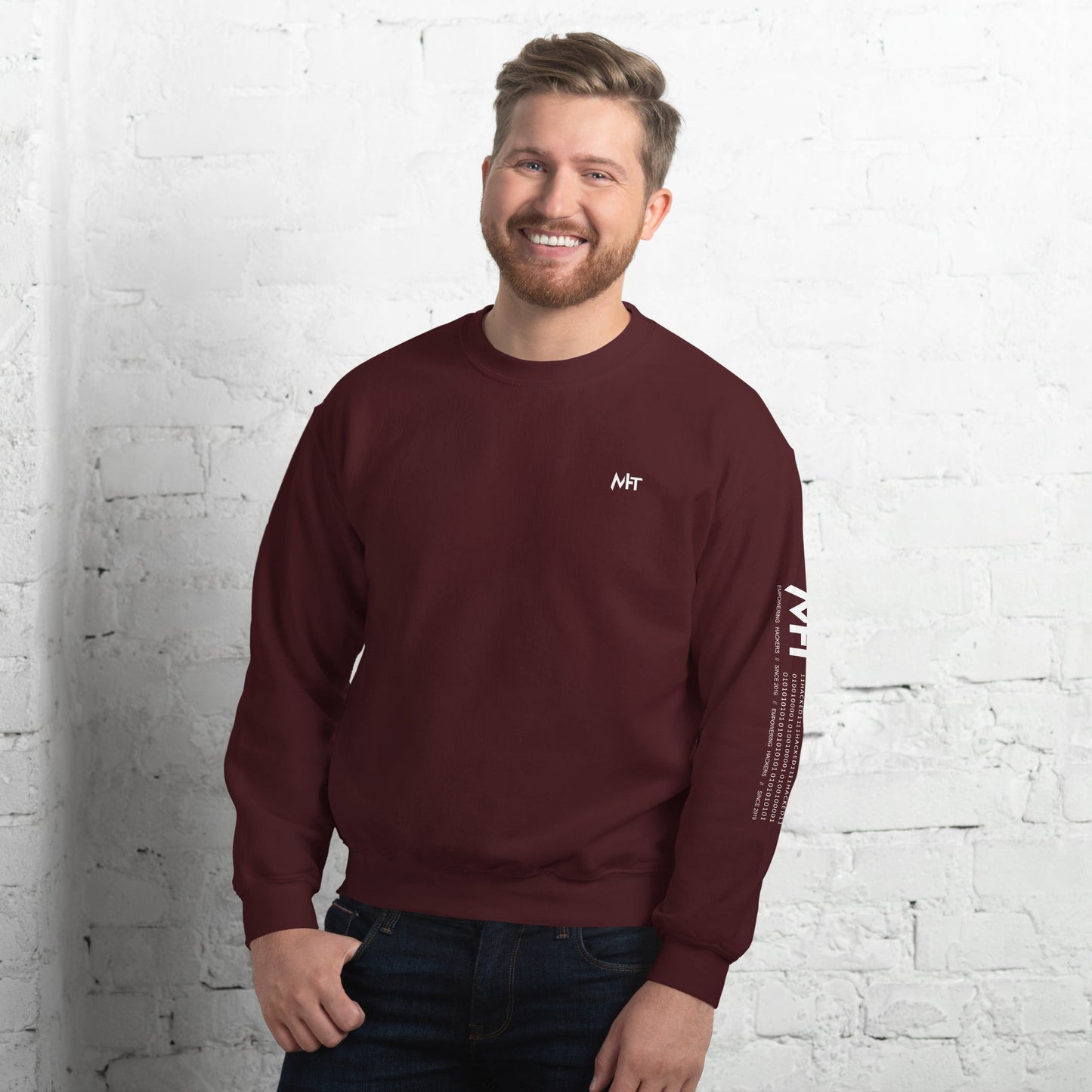 Cyber Security Blue Team V6 - Unisex Sweatshirt ( Back Print ) by DarkByteGear