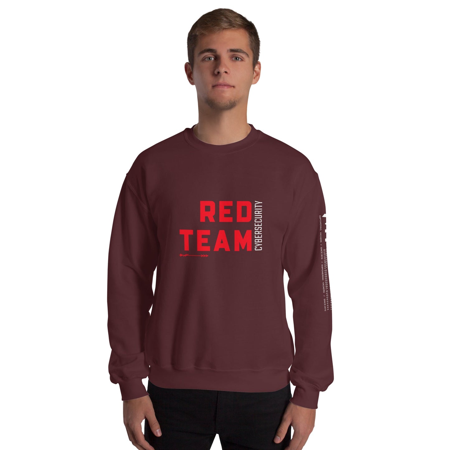 Cyber Security Red Team V8 - Unisex Sweatshirt by DarkByteGear