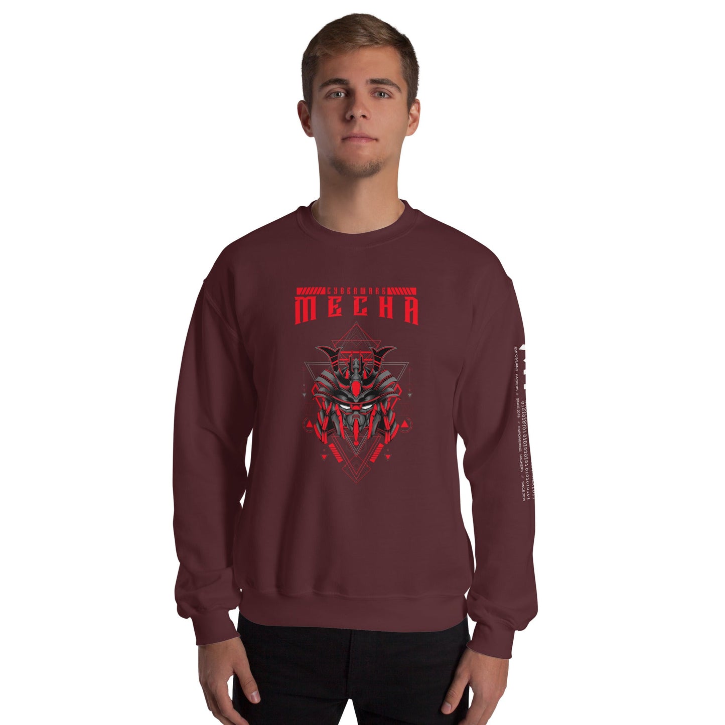CyberWare Mecha - Unisex Sweatshirt by DarkByteGear