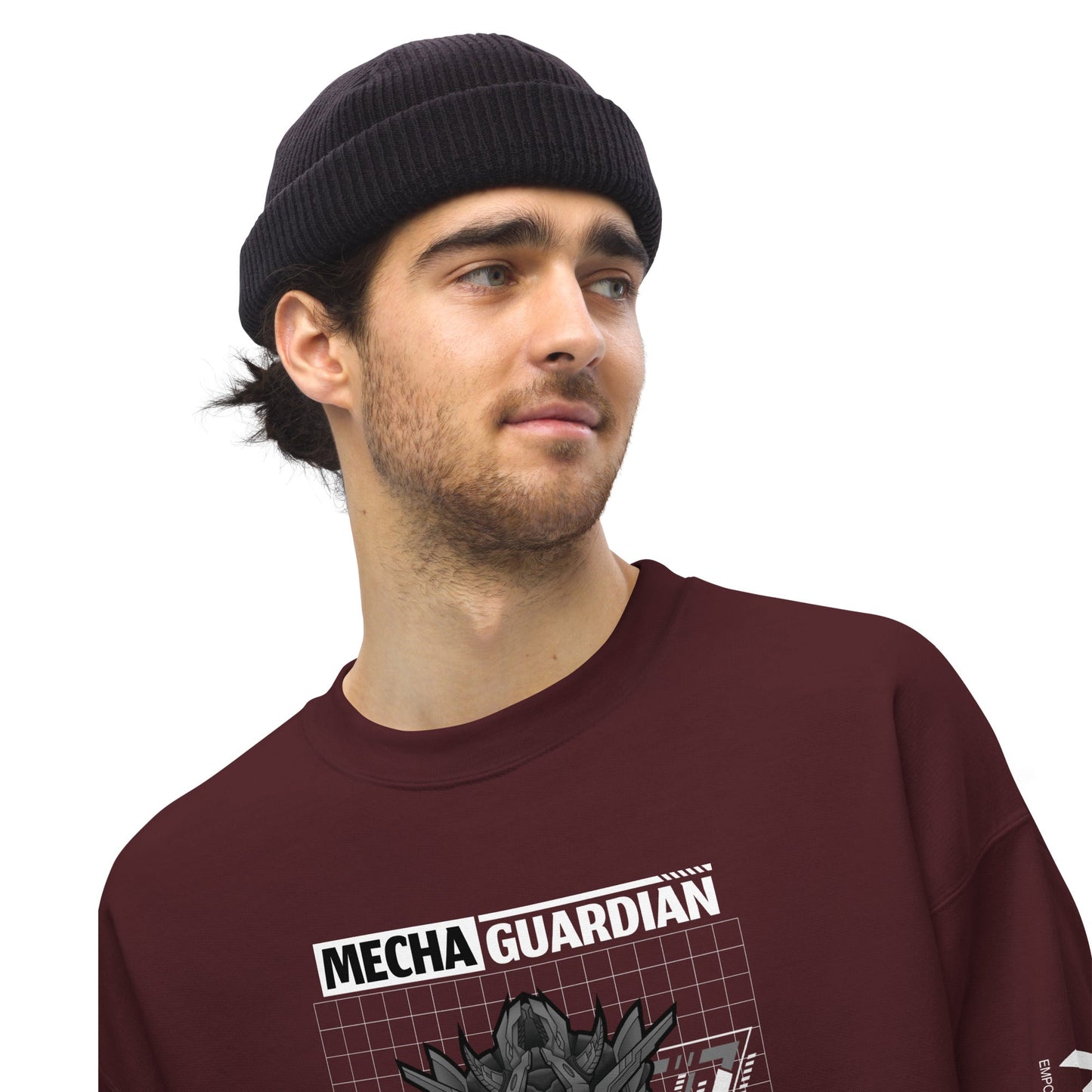Mecha Guardian - Unisex Sweatshirt by DarkByteGear