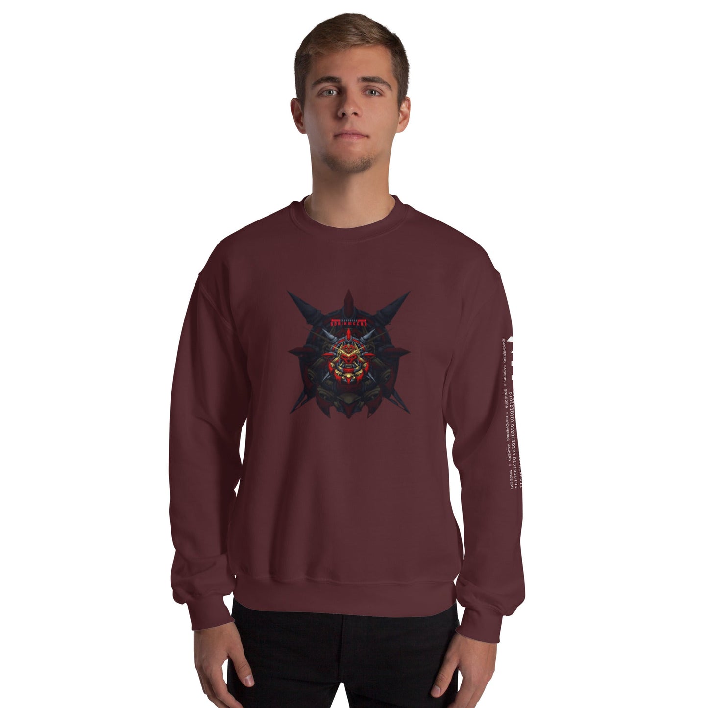 Cyberware Ronin Mecha - Unisex Sweatshirt by DarkByteGear